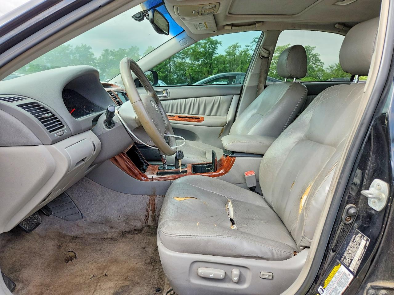 2005 Toyota Camry Xle V6 Black vin: 4T1BF30K65U083116