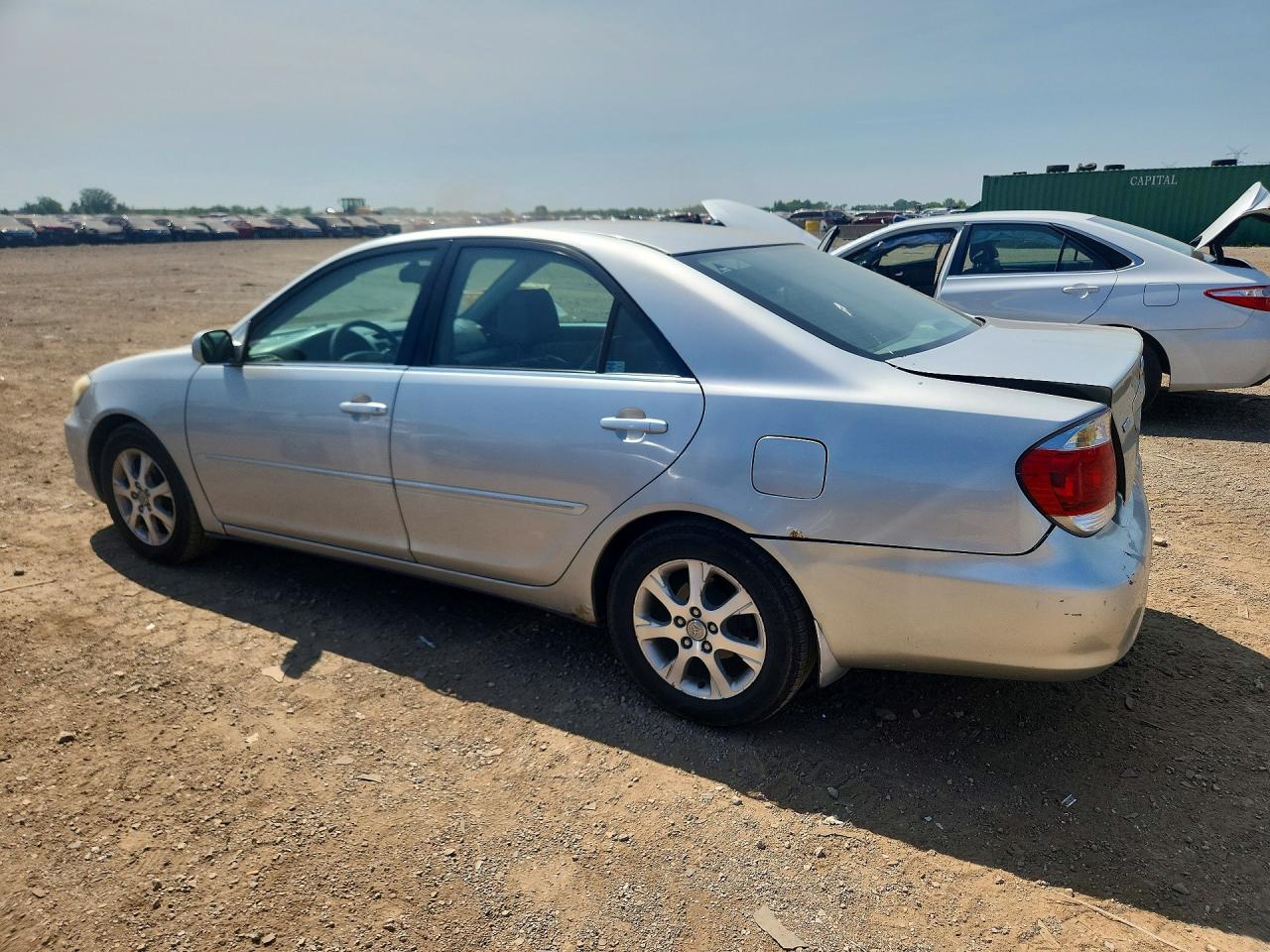 2005 Toyota Camry Xle V6 Silver vin: 4T1BF30K65U087893