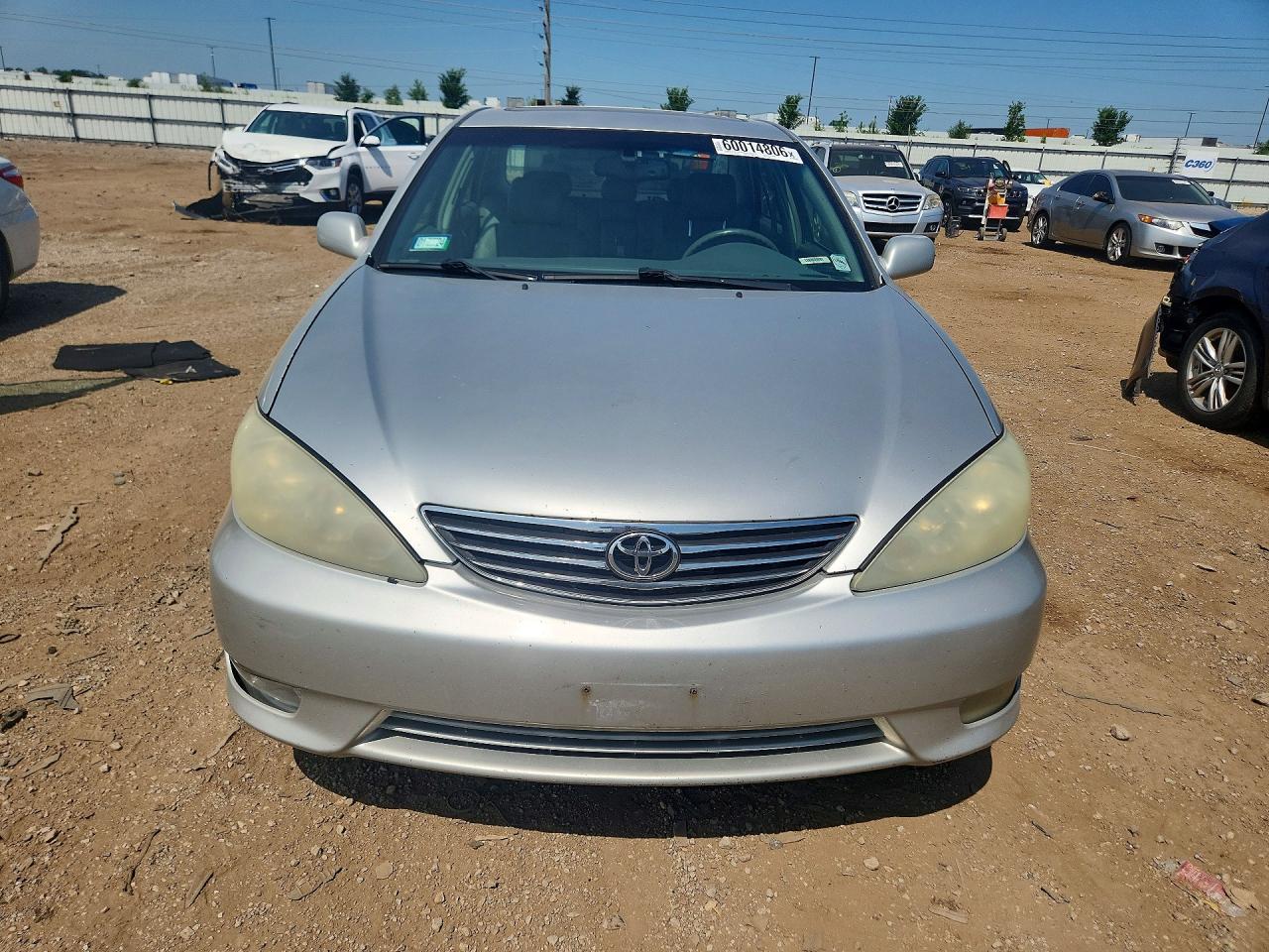2005 Toyota Camry Xle V6 Silver vin: 4T1BF30K65U087893