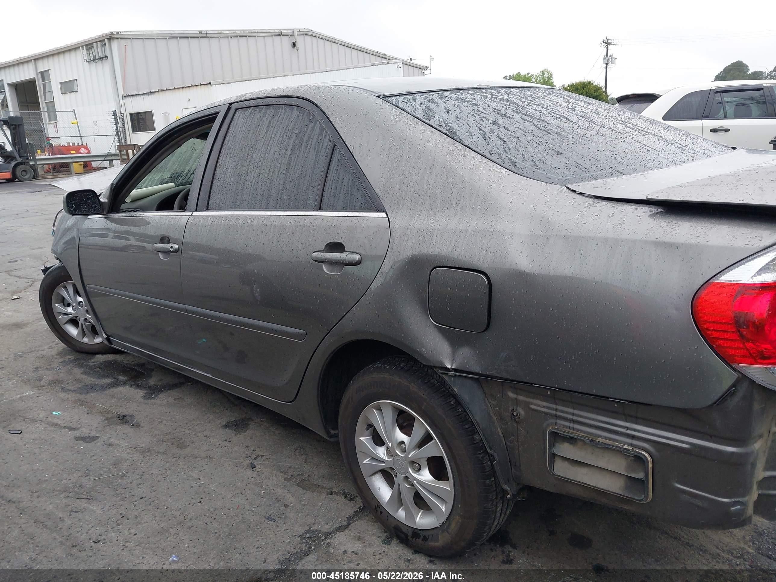 2005 Toyota Camry Le V6 Gray vin: 4T1BF30K65U595264