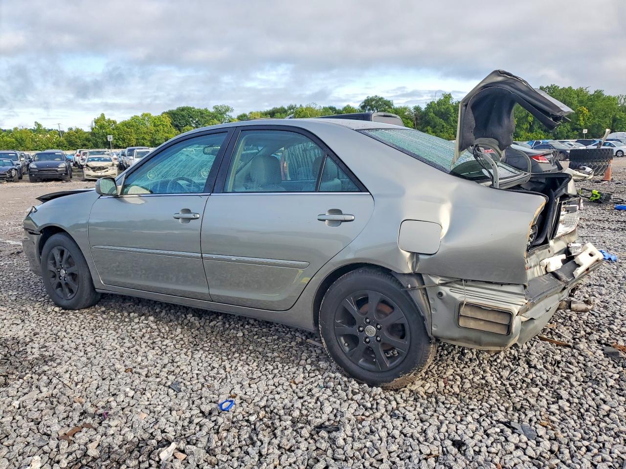 2005 Toyota Camry Xle V6 Silver vin: 4T1BF30K65U595569