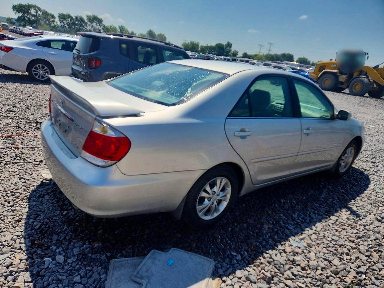 2005 Toyota Camry Le V6 Silver vin: 4T1BF30K65U620194