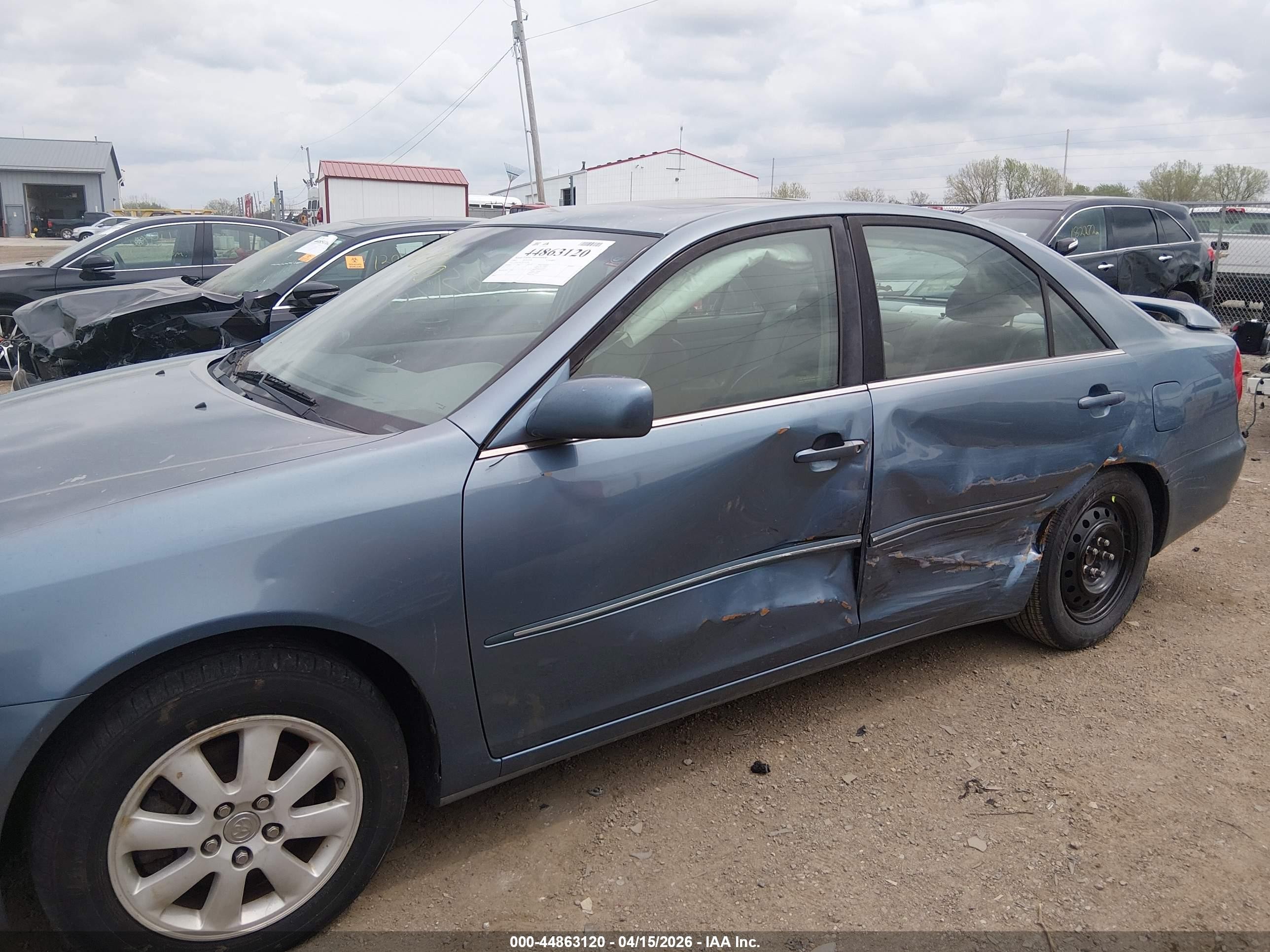 2002 Toyota Camry Xle V6 Light Blue vin: 4T1BF30K72U516700