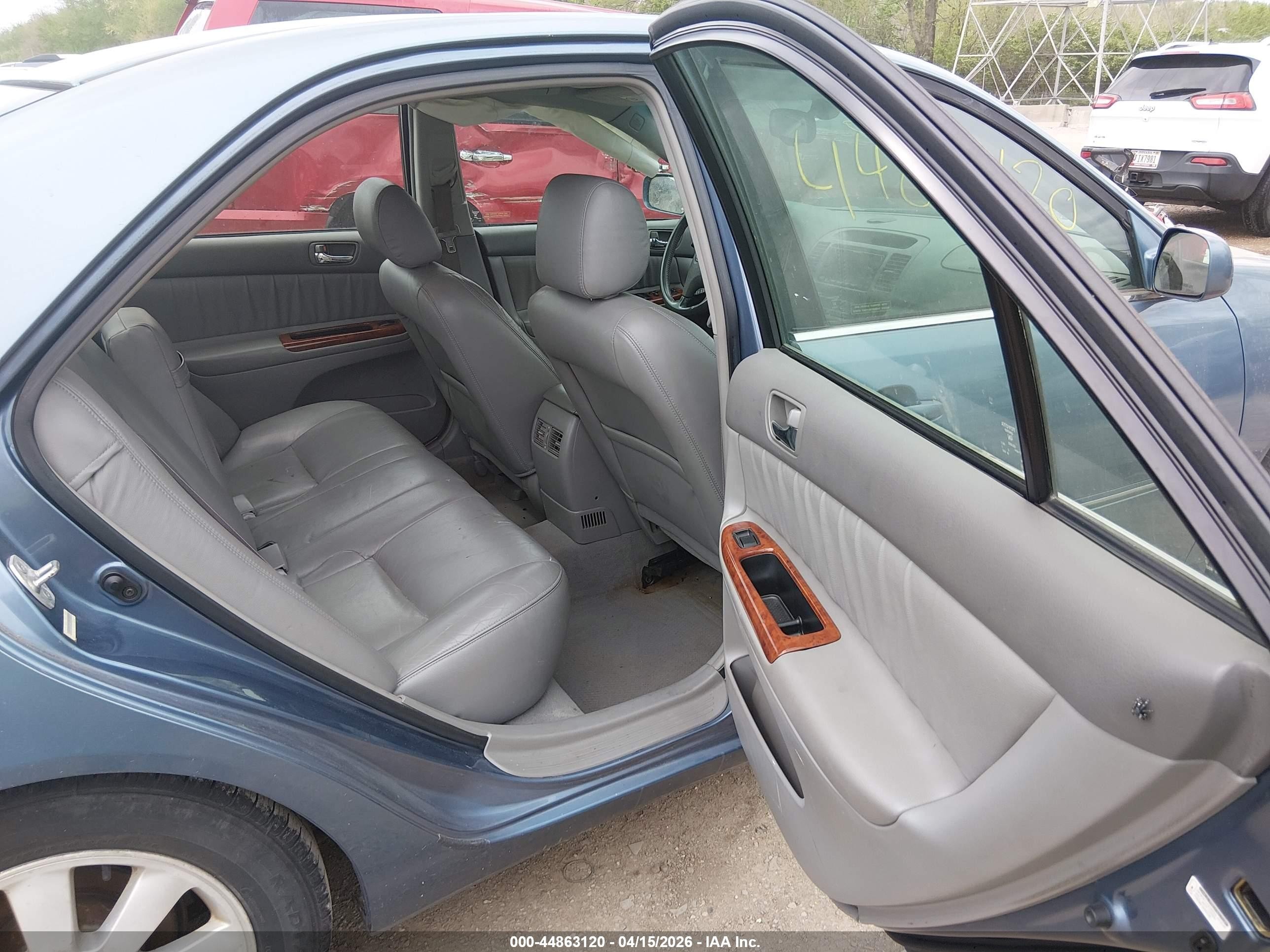 2002 Toyota Camry Xle V6 Light Blue vin: 4T1BF30K72U516700