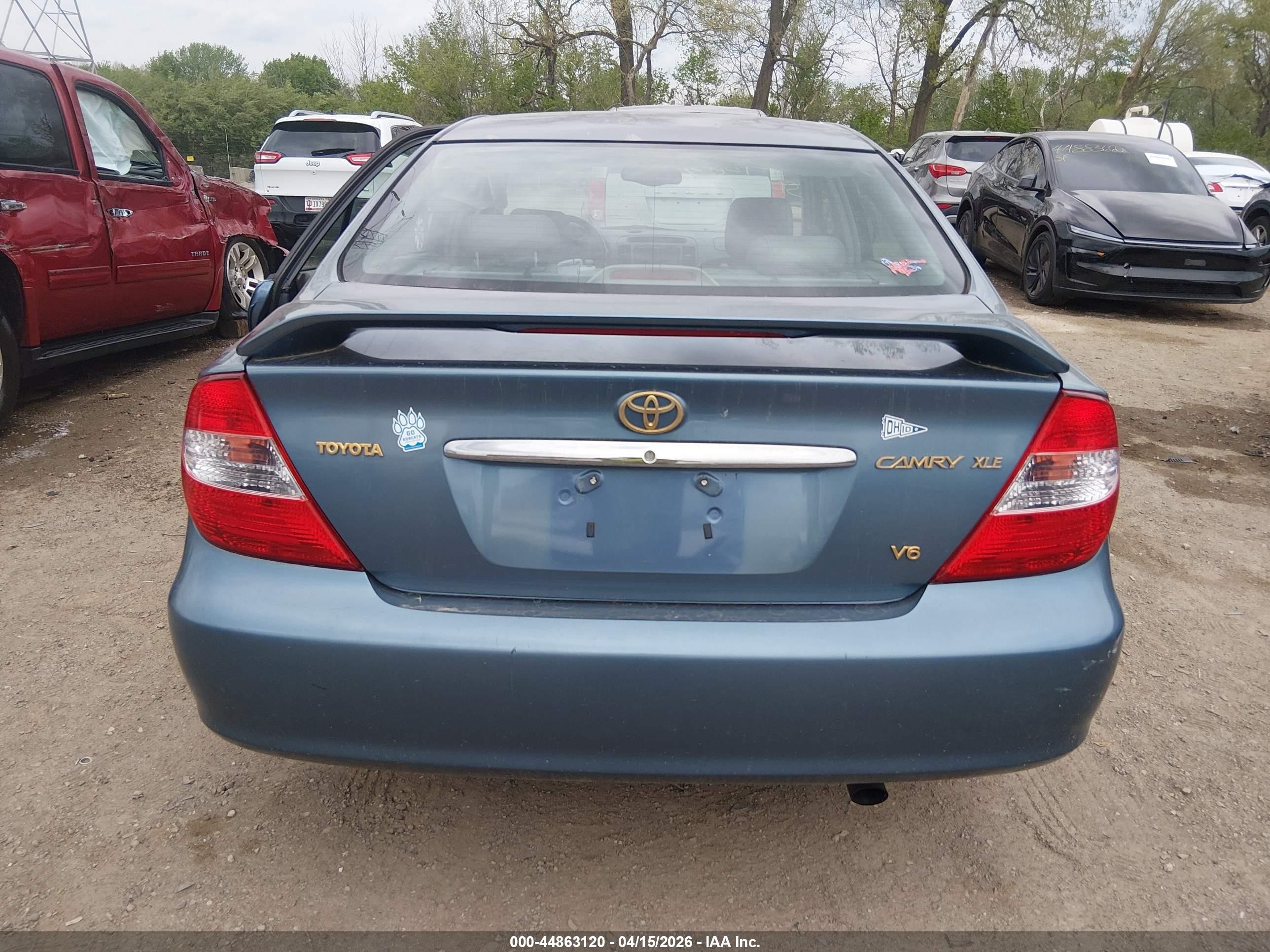 2002 Toyota Camry Xle V6 Light Blue vin: 4T1BF30K72U516700
