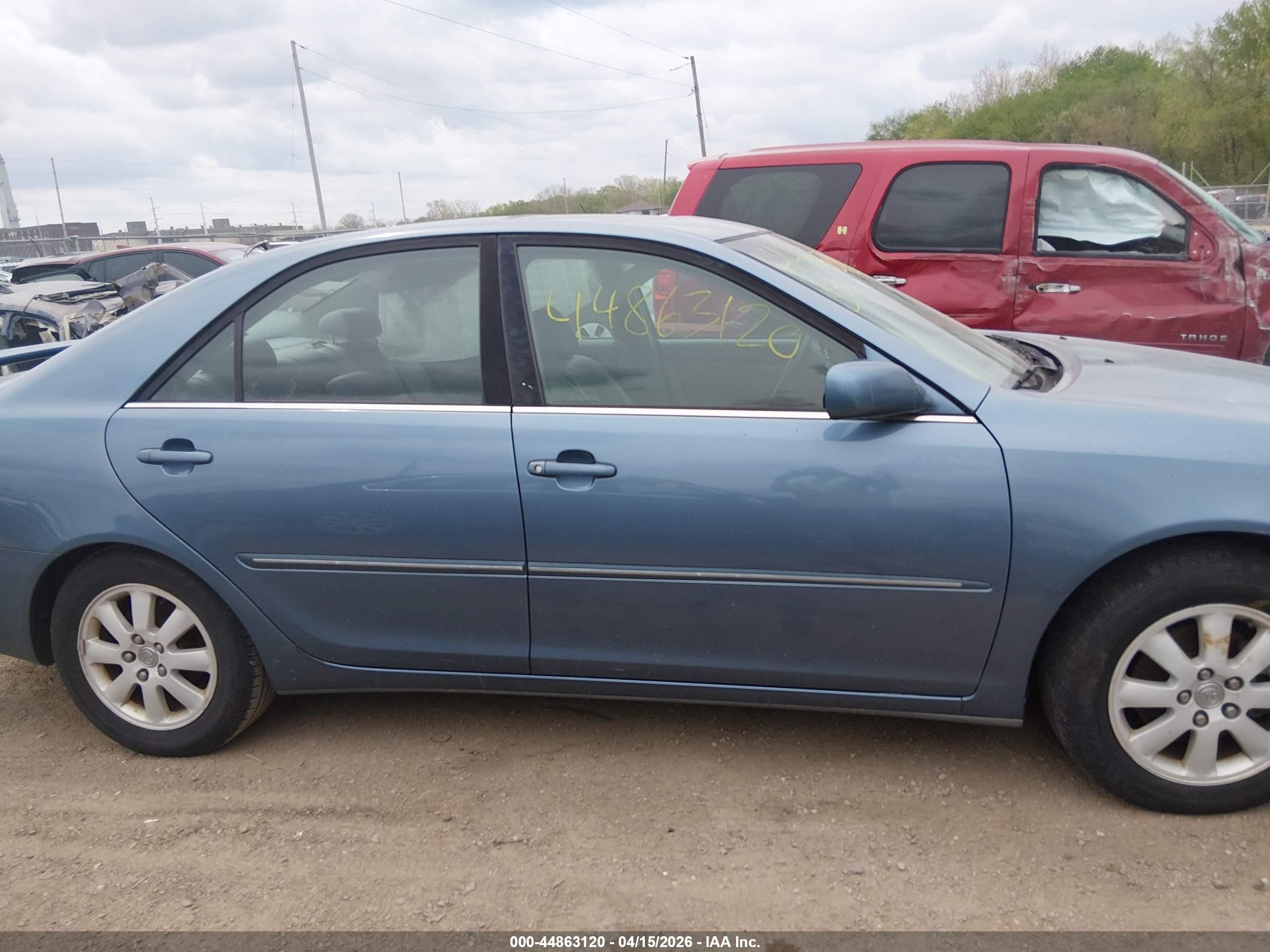 2002 Toyota Camry Xle V6 Light Blue vin: 4T1BF30K72U516700