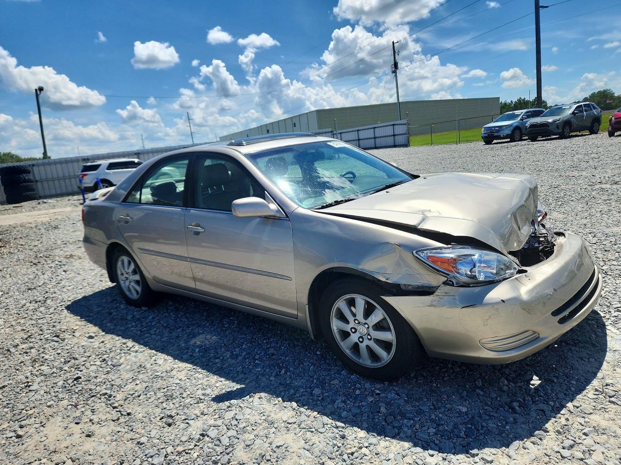 2002 Toyota Camry Xle V6 Gold vin: 4T1BF30K72U533366