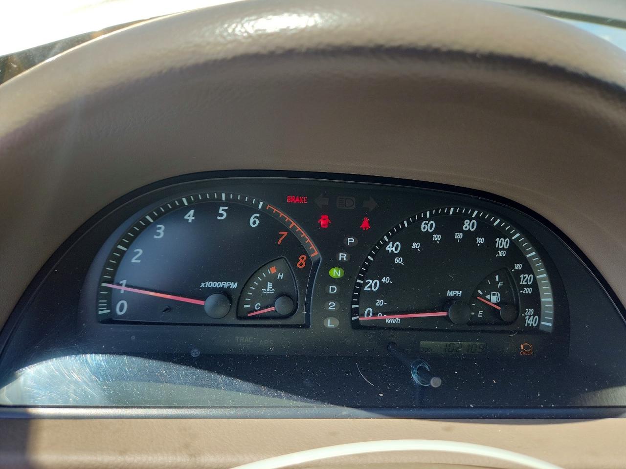 2002 Toyota Camry Xle V6 Gold vin: 4T1BF30K72U533366