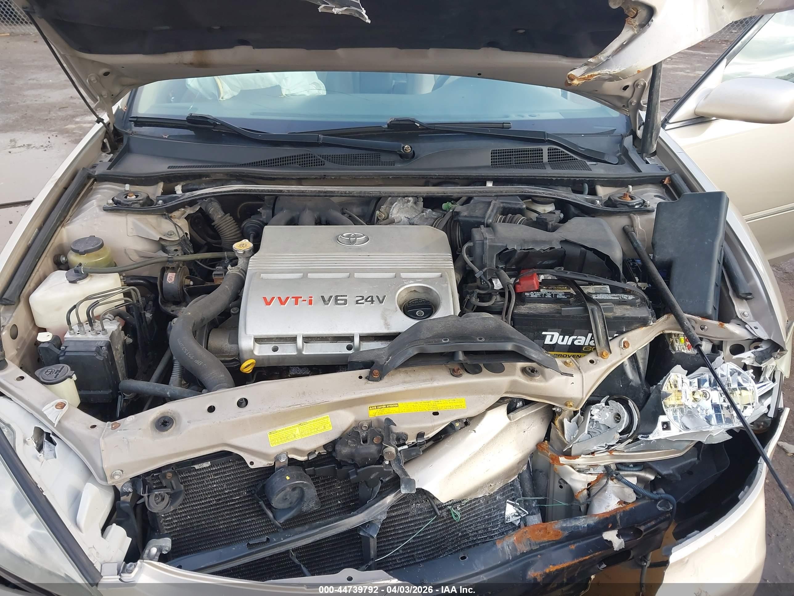 2003 Toyota Camry Xle V6 Gold vin: 4T1BF30K73U055127