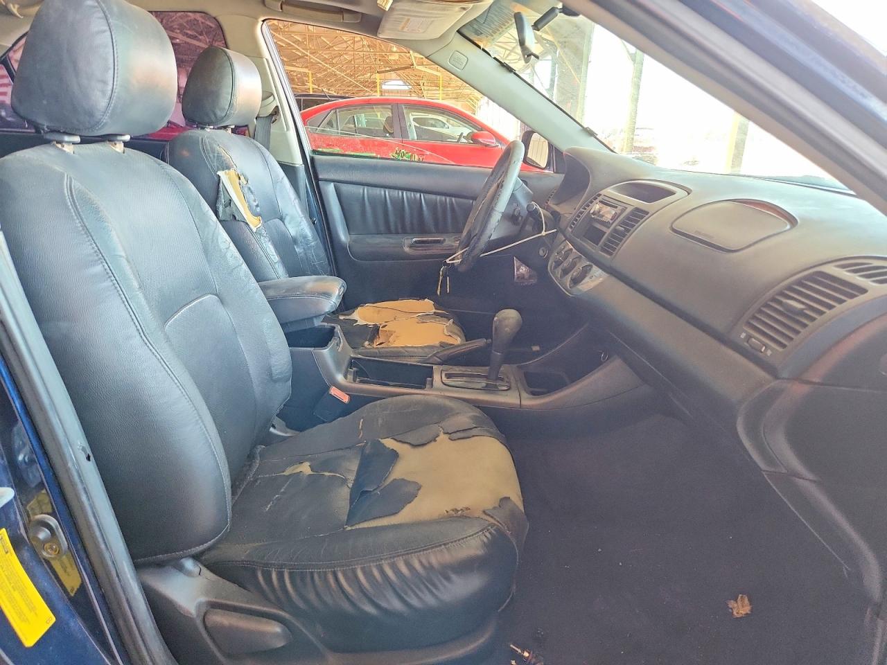 2003 Toyota Camry Se V6 Blue vin: 4T1BF30K73U060697