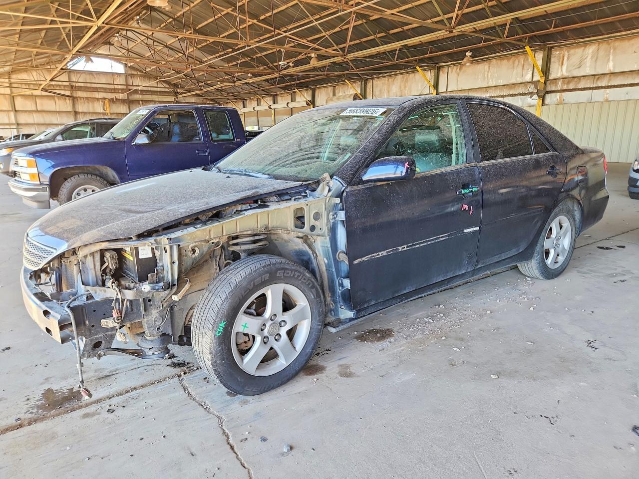 2003 Toyota Camry Se V6 Blue vin: 4T1BF30K73U060697