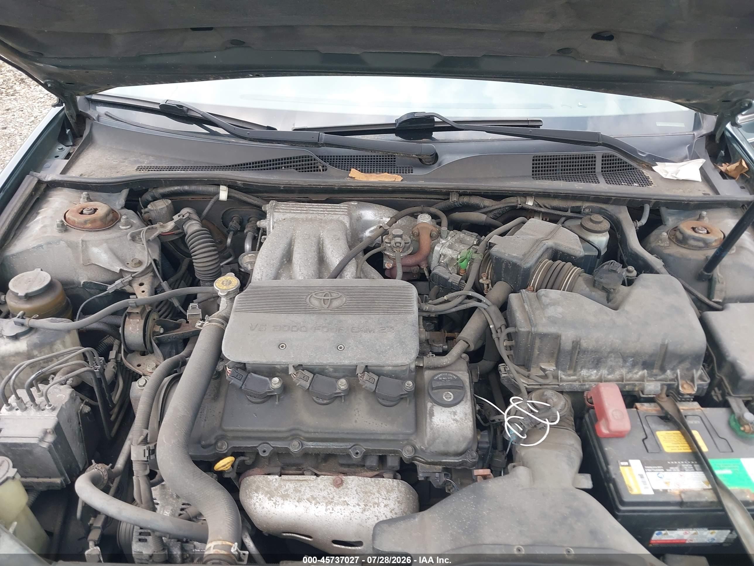 2003 Toyota Camry Xle V6 Green vin: 4T1BF30K73U549486