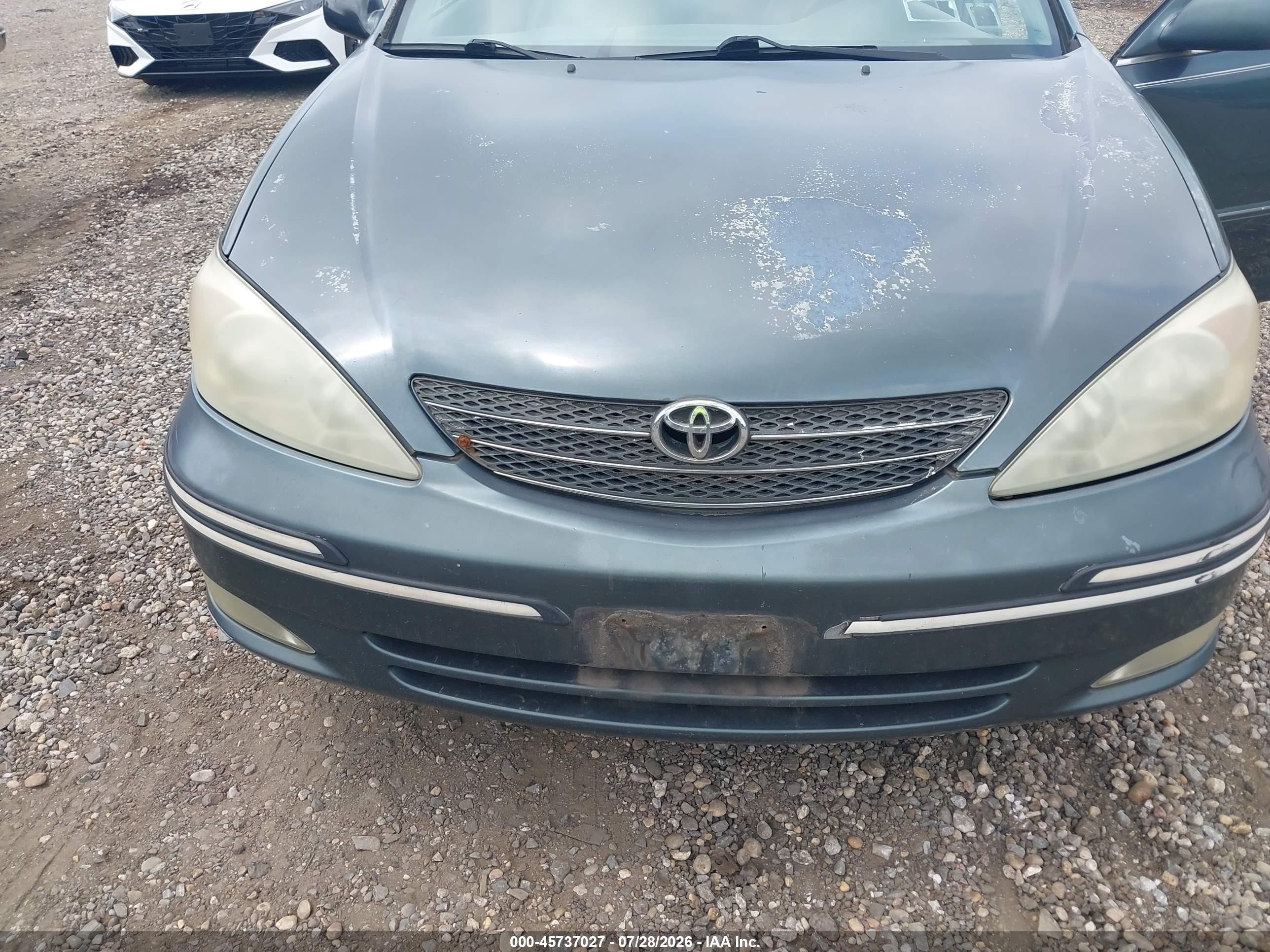 2003 Toyota Camry Xle V6 Green vin: 4T1BF30K73U549486