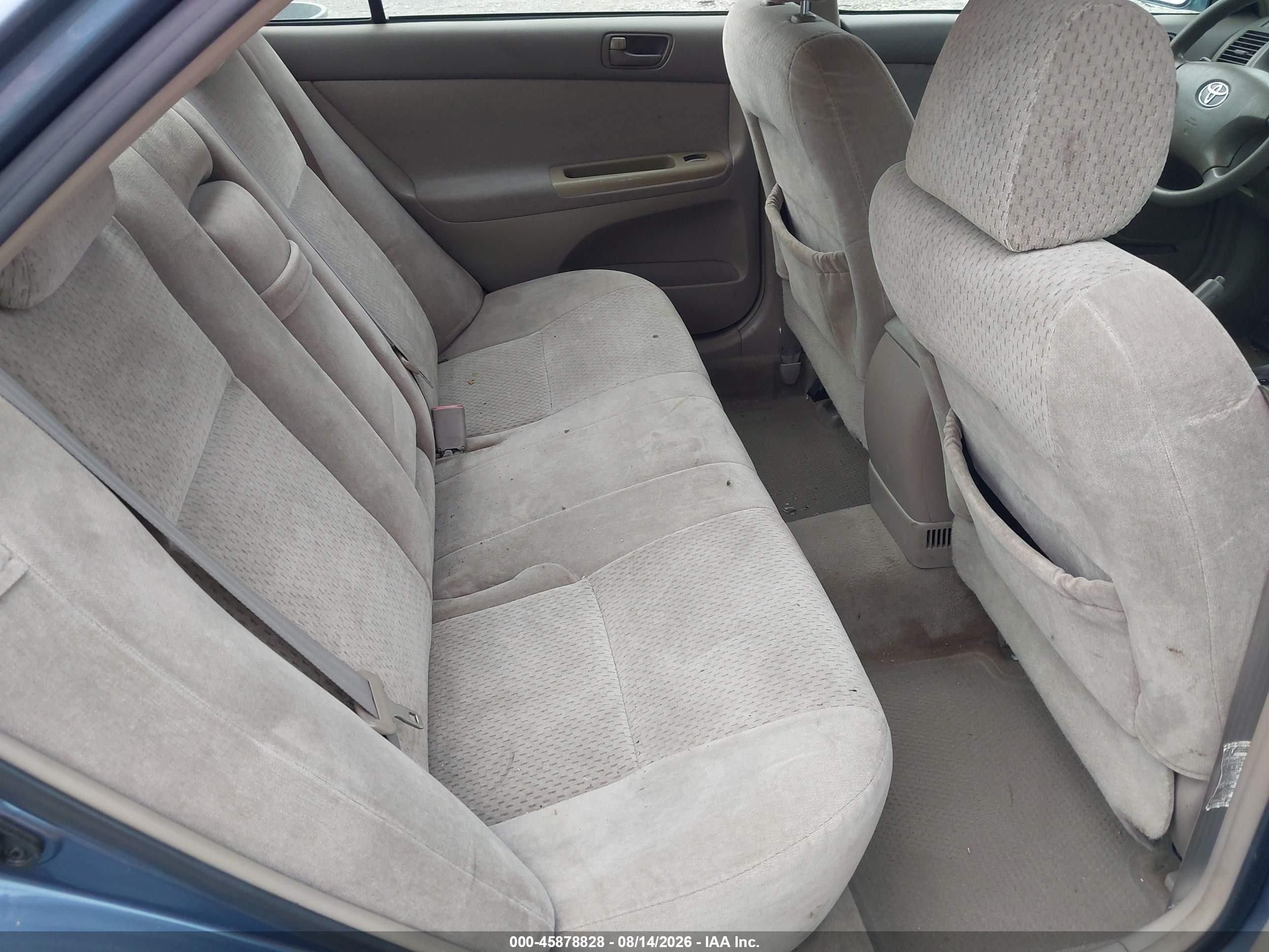 2004 Toyota Camry Le V6 Синий vin: 4T1BF30K74U586619