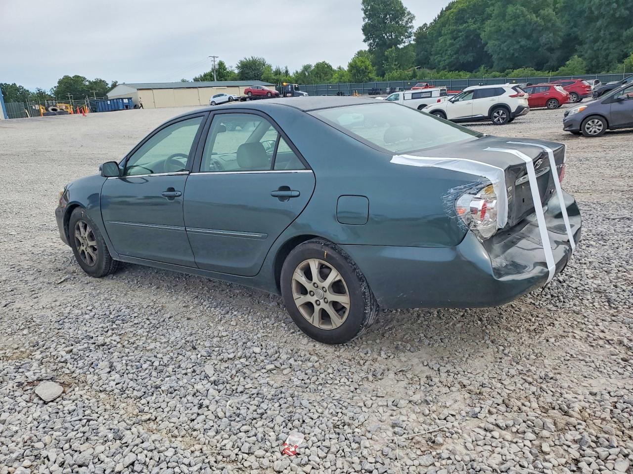 2005 Toyota Camry Green vin: 4T1BF30K75U084761