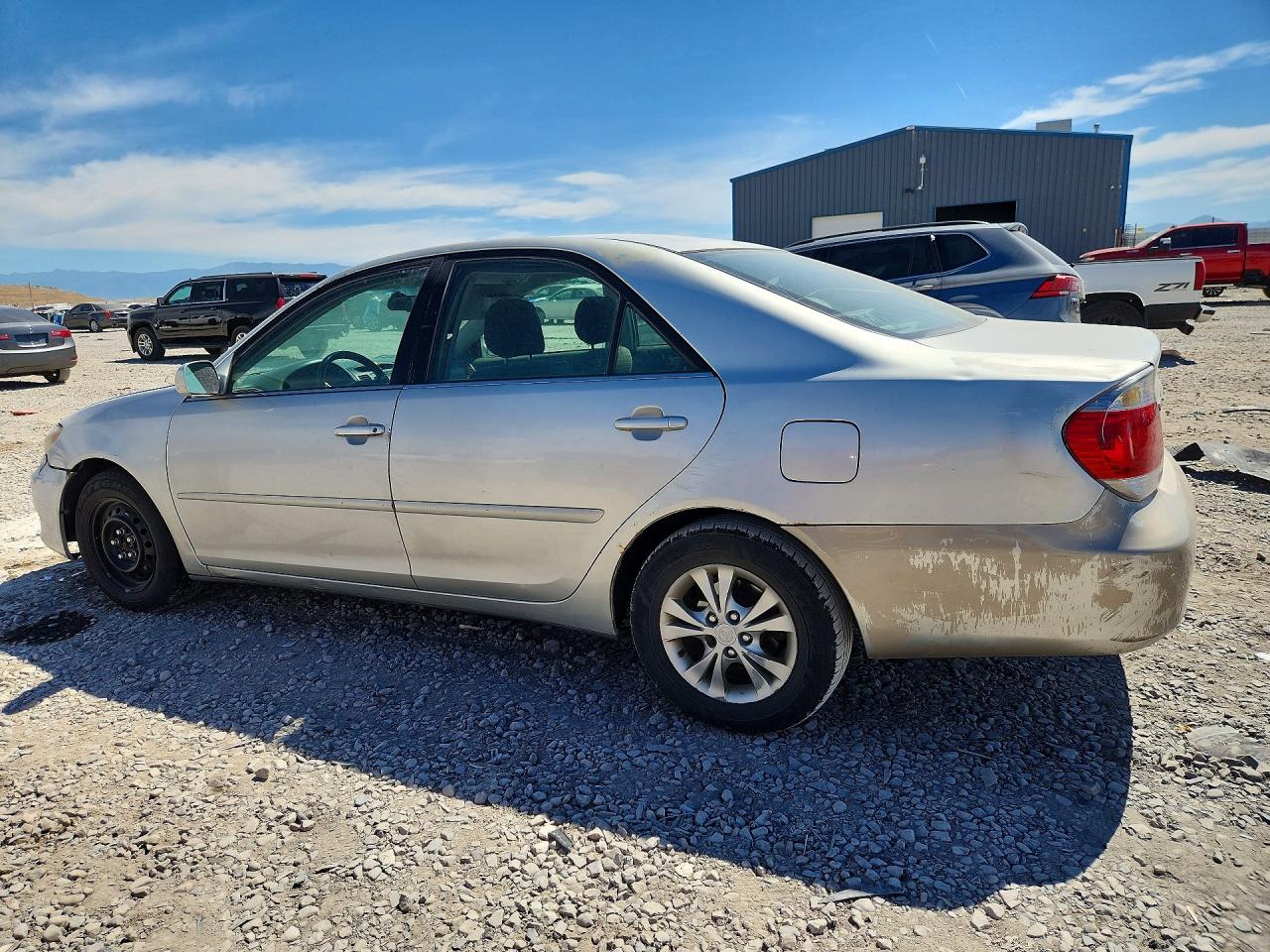 2005 Toyota Camry Le V6 Silver vin: 4T1BF30K75U110436