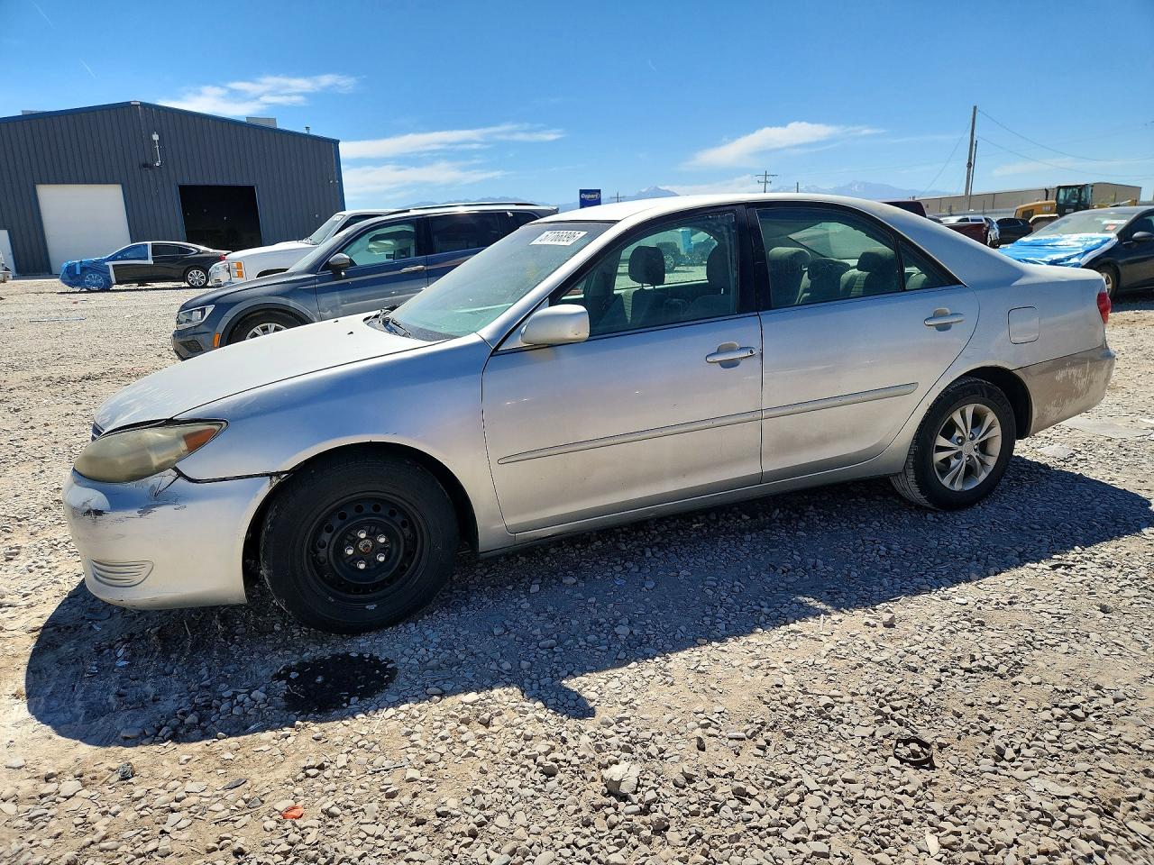 2005 Toyota Camry Le V6 Silver vin: 4T1BF30K75U110436