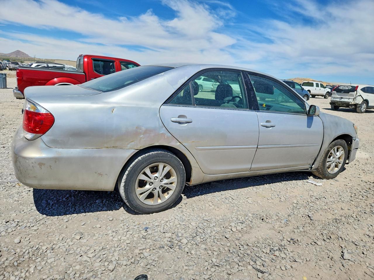2005 Toyota Camry Le V6 Silver vin: 4T1BF30K75U110436