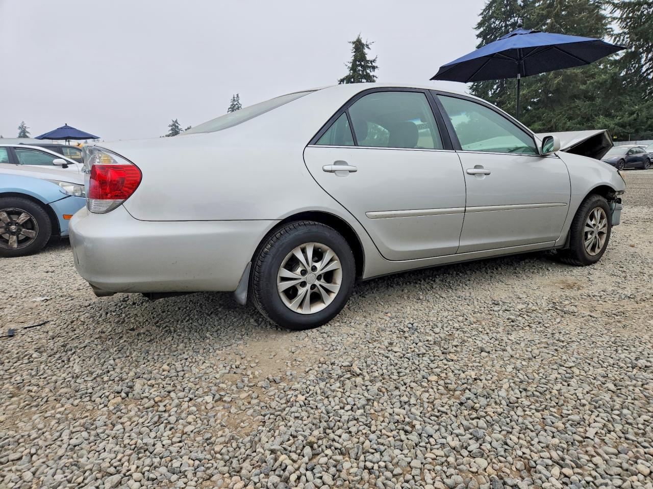2005 Toyota Camry Le V6 Silver vin: 4T1BF30K75U604909