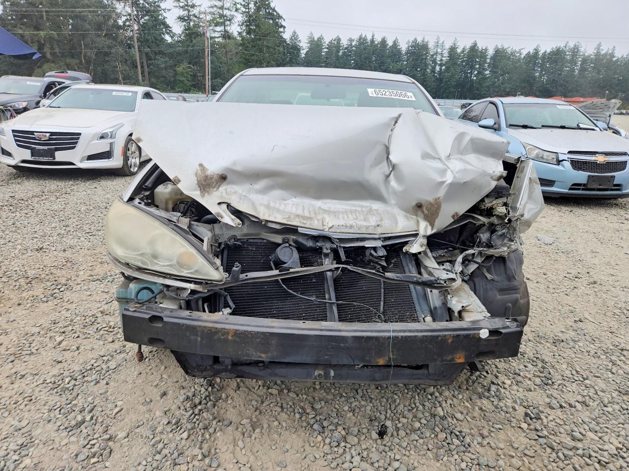 2005 Toyota Camry Le V6 Silver vin: 4T1BF30K75U604909
