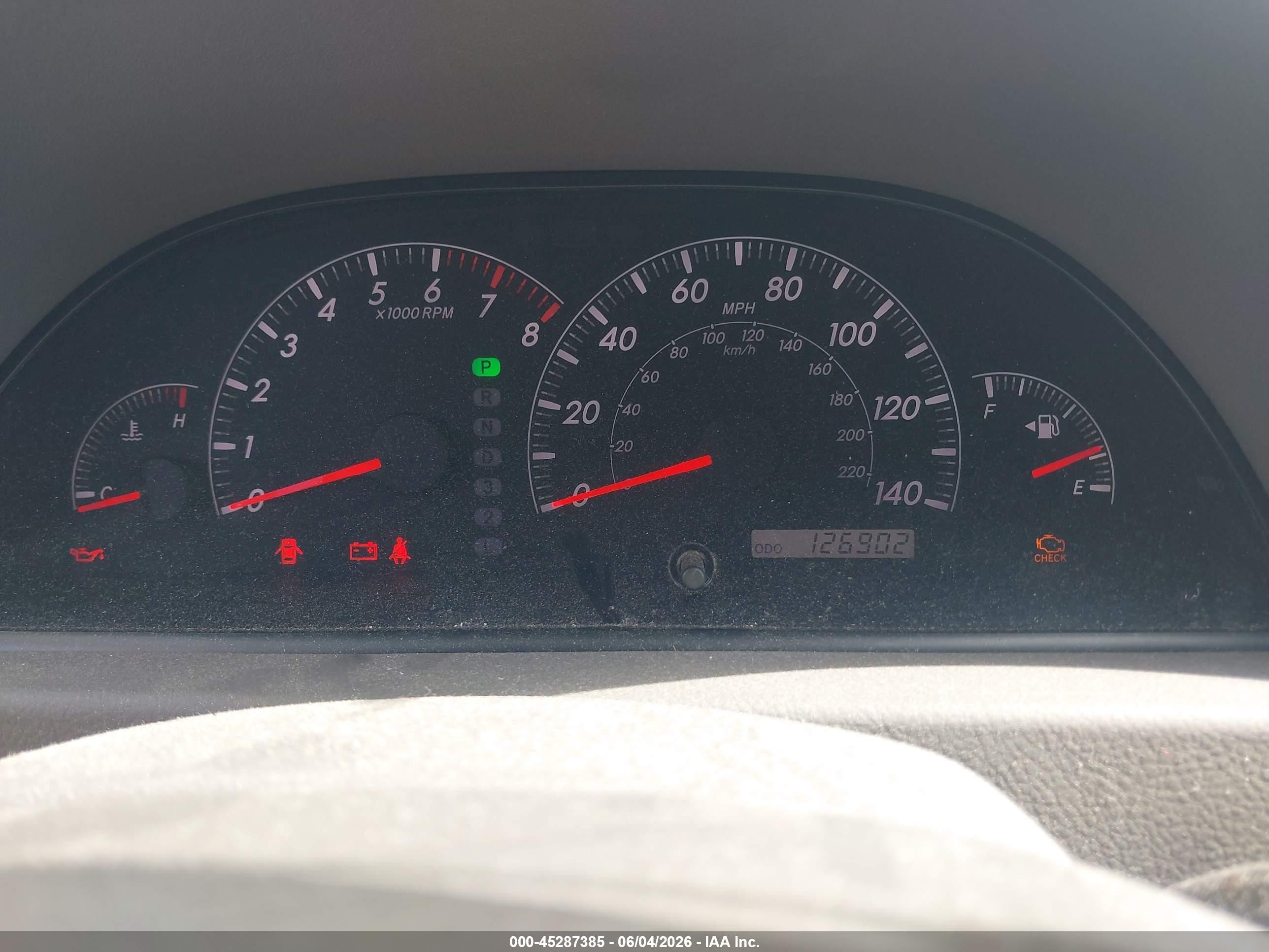 2005 Toyota Camry Le V6 Light Blue vin: 4T1BF30K75U618261