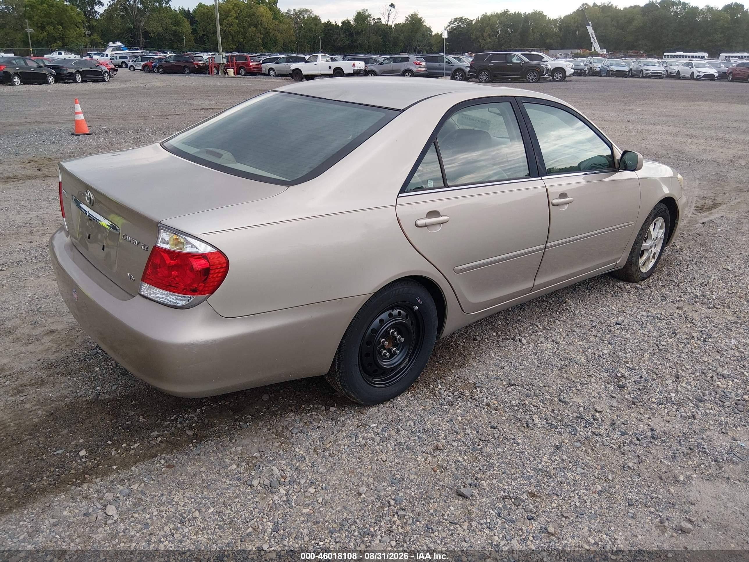 2006 Toyota Camry Xle V6 Желто-коричневый vin: 4T1BF30K76U630413