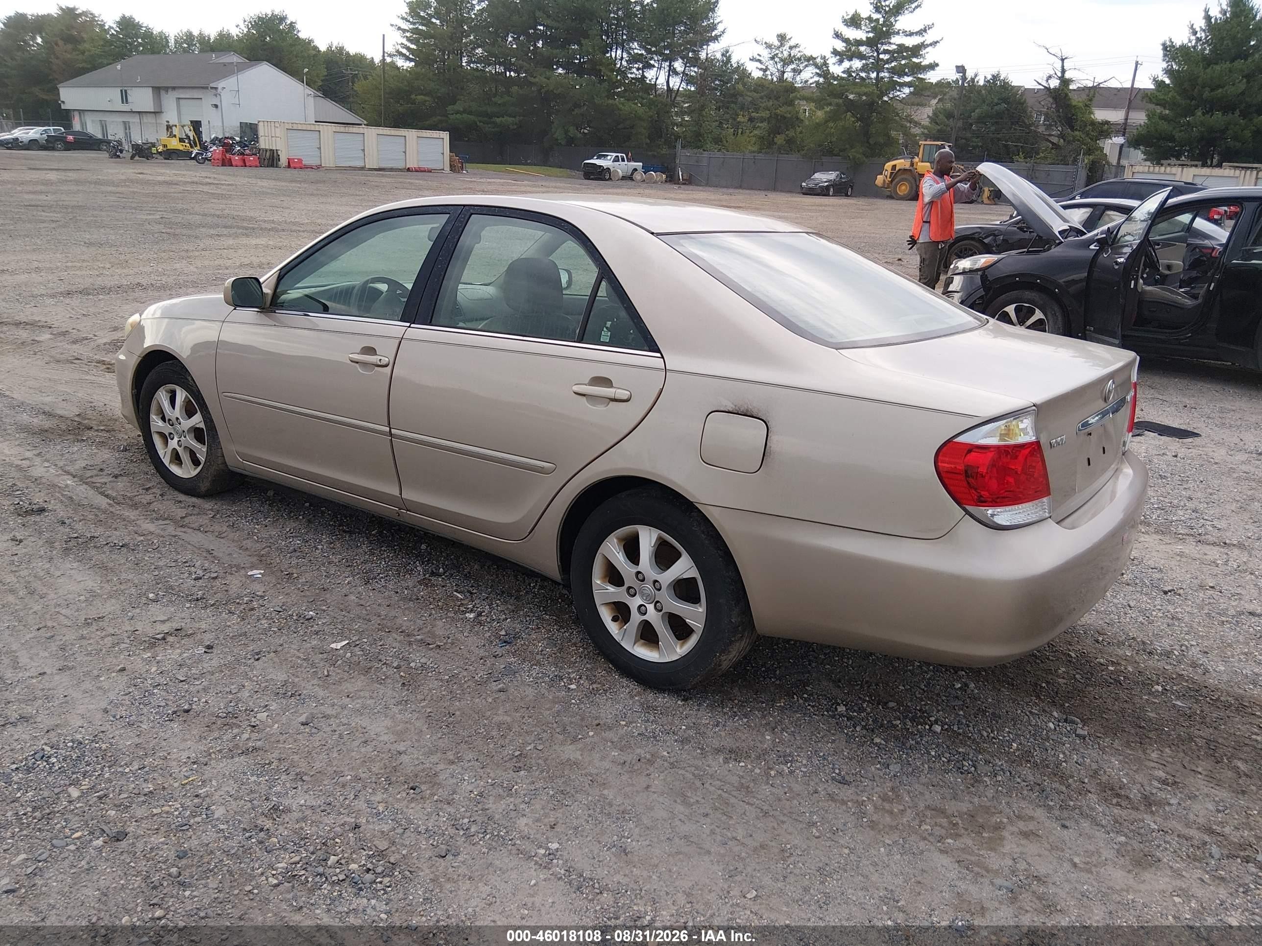 2006 Toyota Camry Xle V6 Желто-коричневый vin: 4T1BF30K76U630413