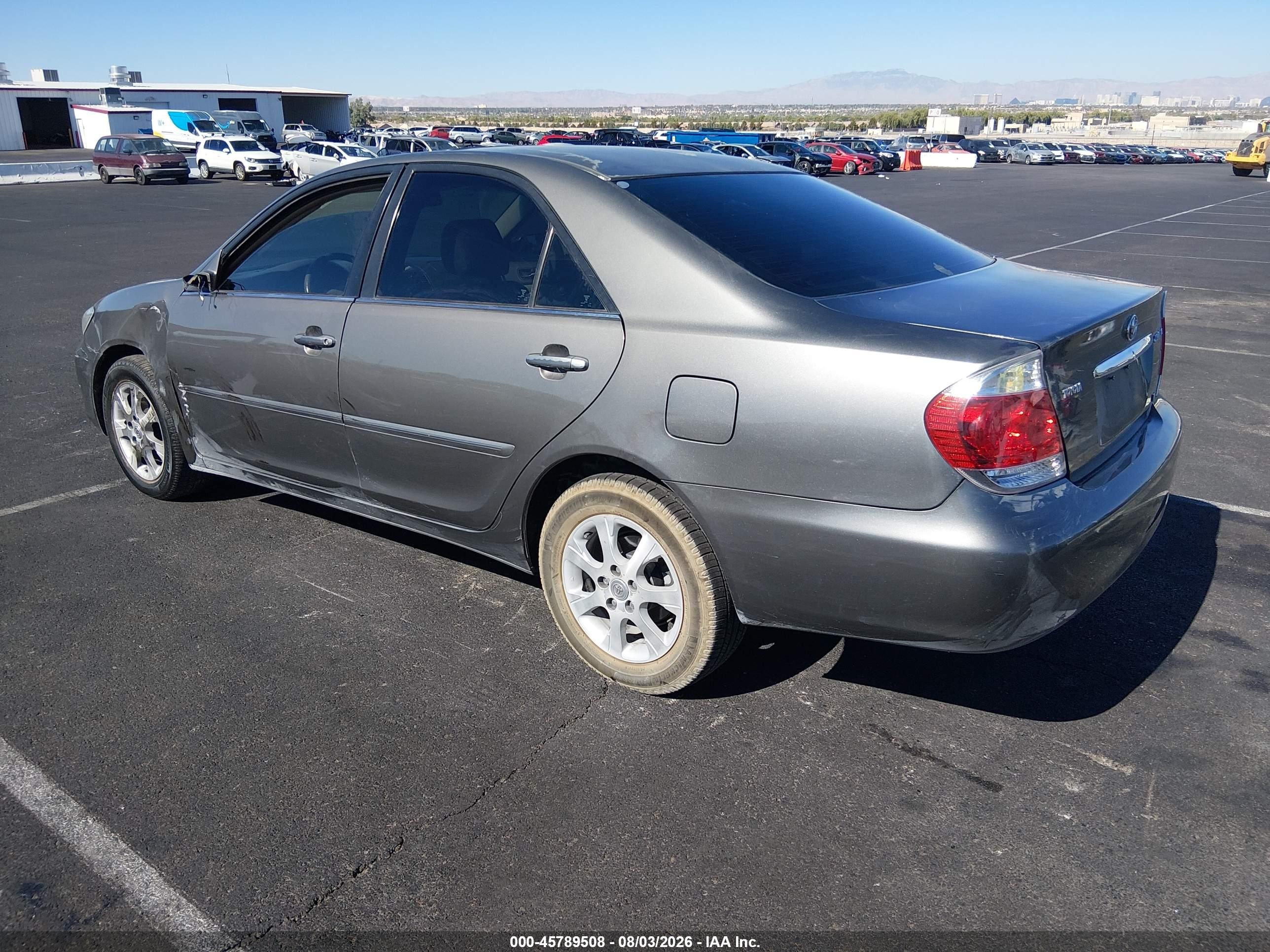 2006 Toyota Camry Xle V6 Gray vin: 4T1BF30K76U632498