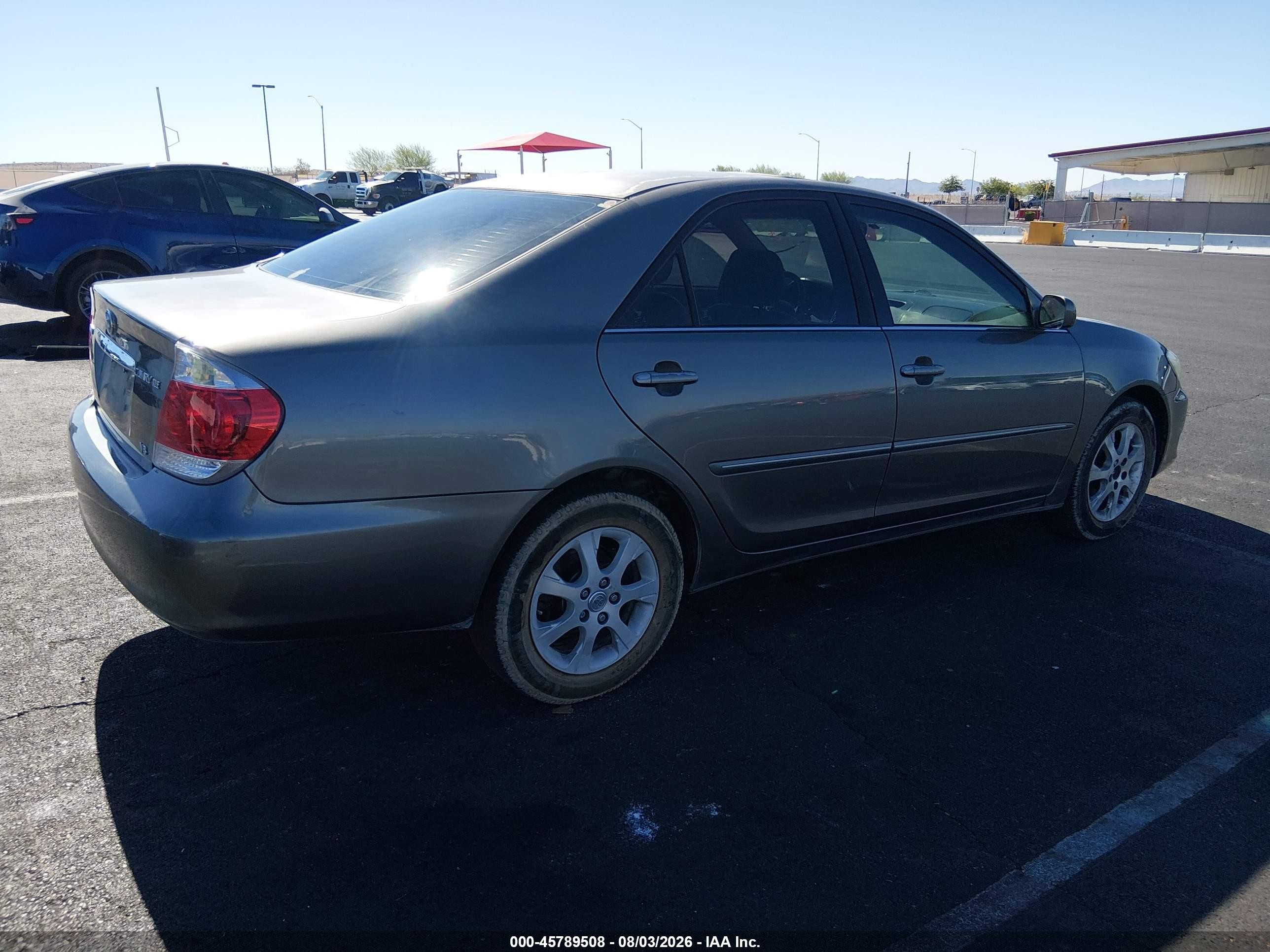 2006 Toyota Camry Xle V6 Gray vin: 4T1BF30K76U632498