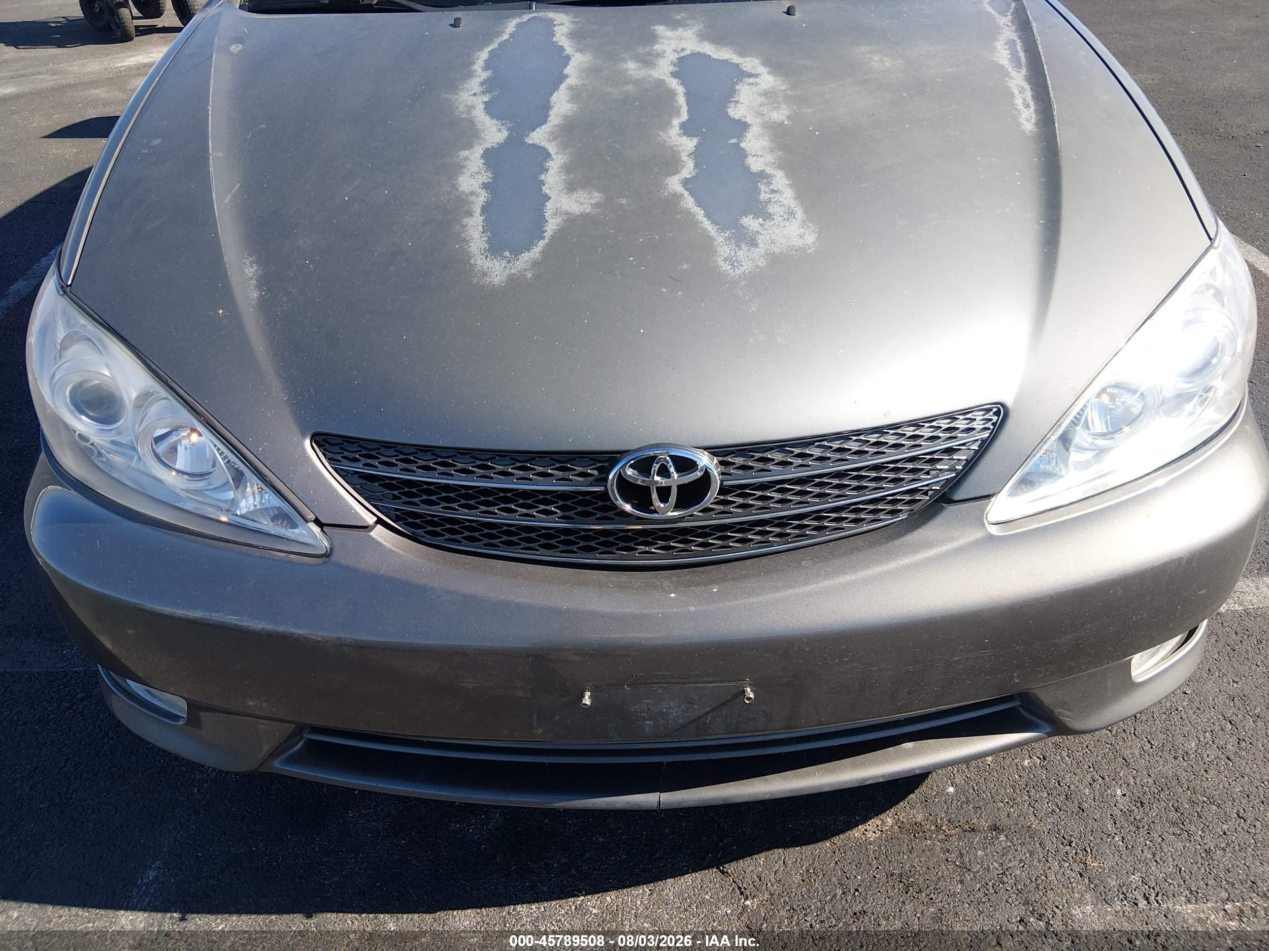2006 Toyota Camry Xle V6 Gray vin: 4T1BF30K76U632498