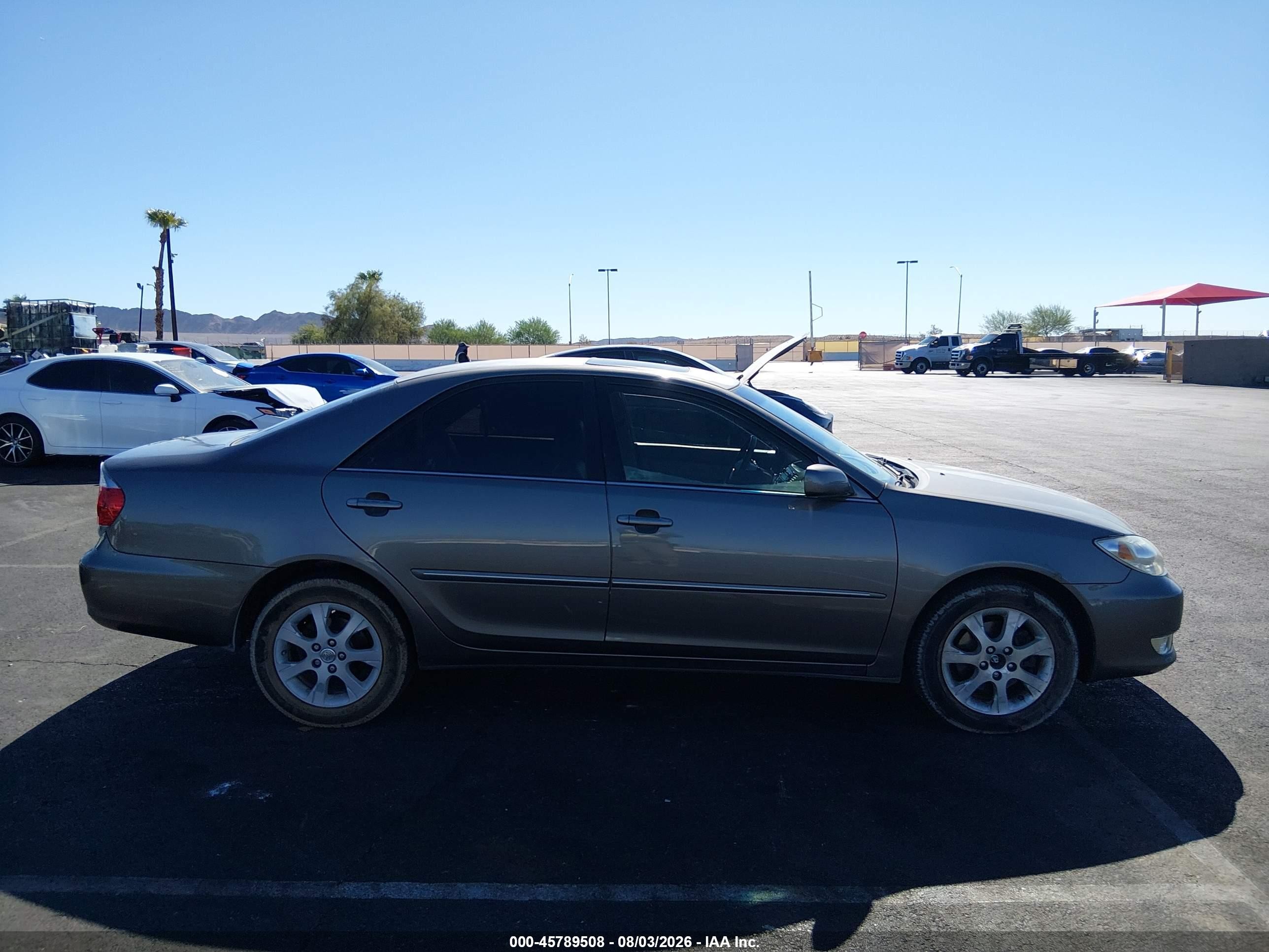 2006 Toyota Camry Xle V6 Gray vin: 4T1BF30K76U632498