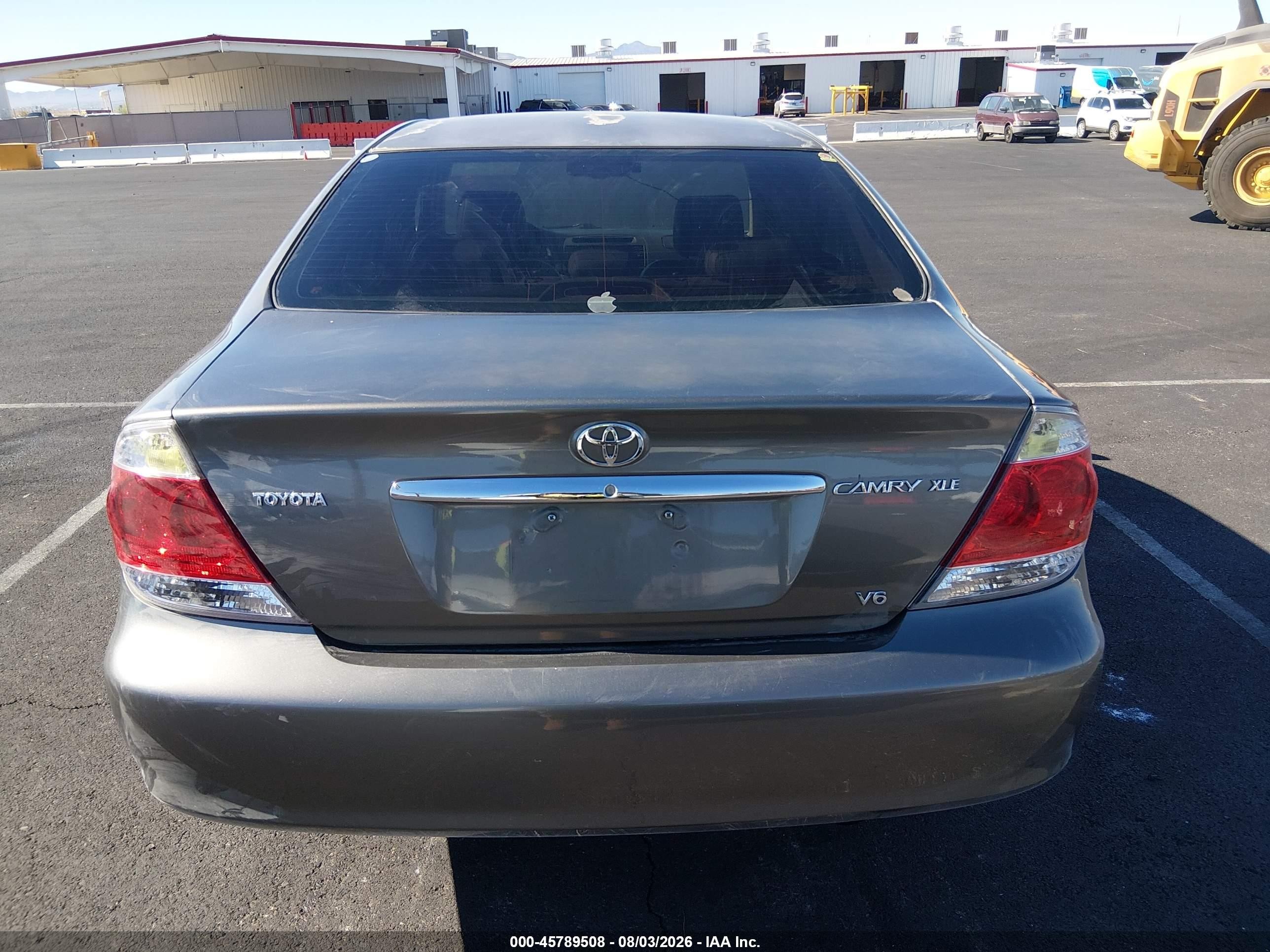 2006 Toyota Camry Xle V6 Gray vin: 4T1BF30K76U632498
