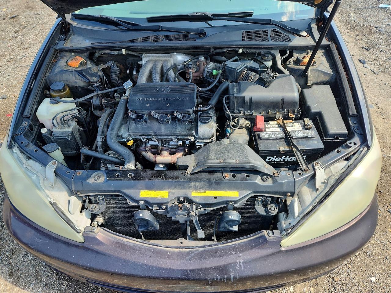 2002 Toyota Camry Xle V6 Purple vin: 4T1BF30K82U522523