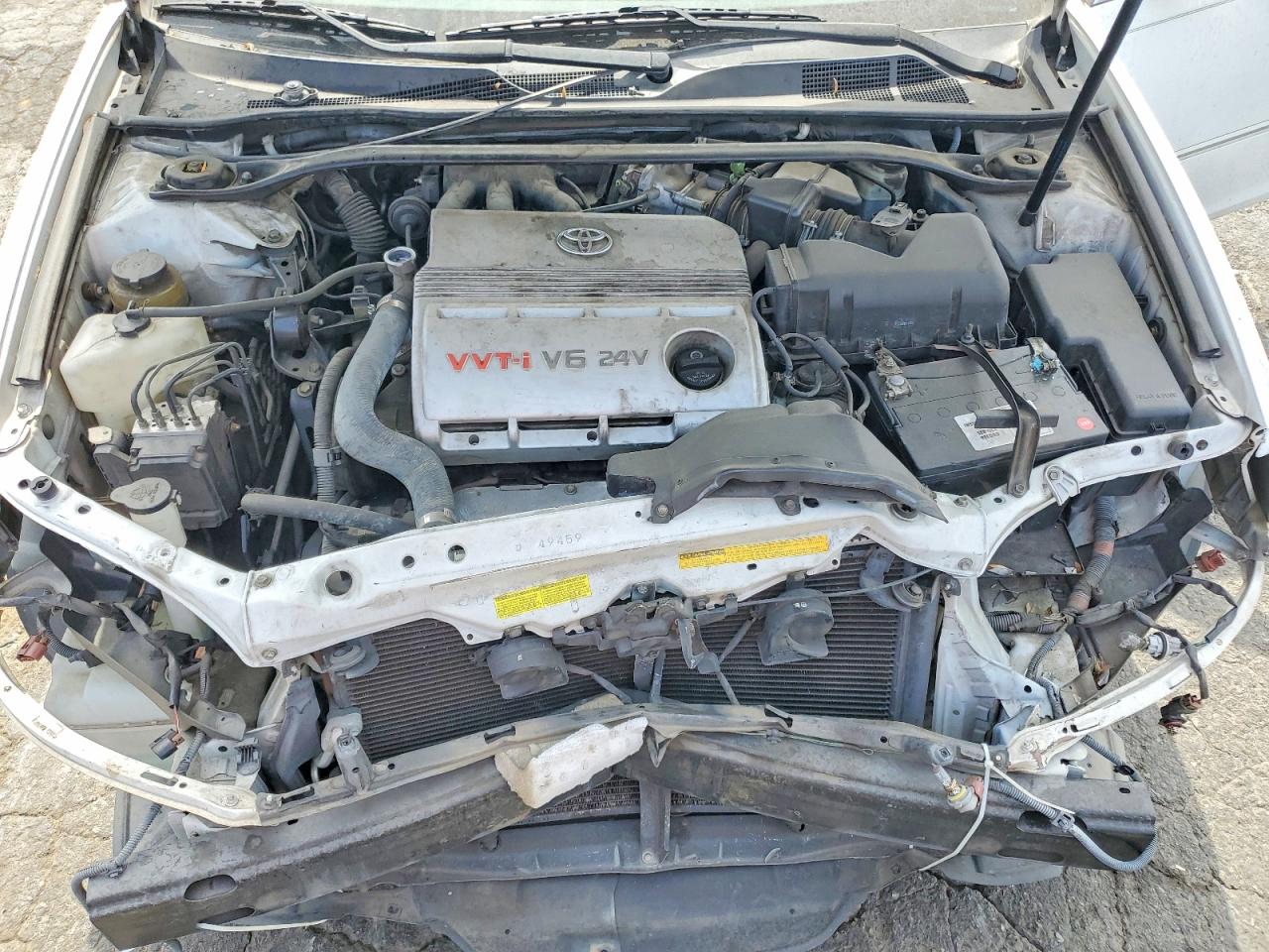 2003 Toyota Camry Xle V6 White vin: 4T1BF30K83U054410