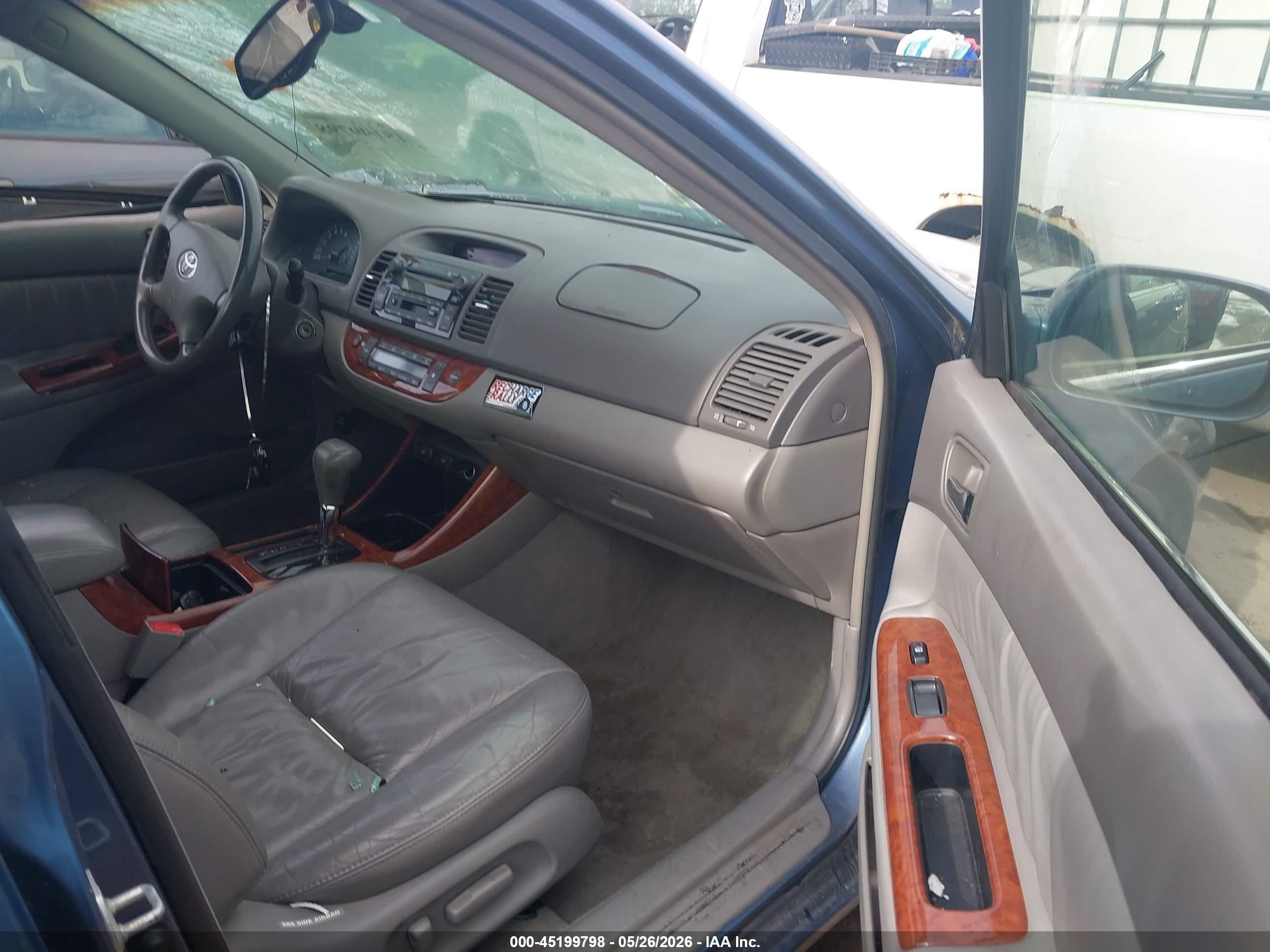 2003 Toyota Camry Xle V6 Blue vin: 4T1BF30K83U544121