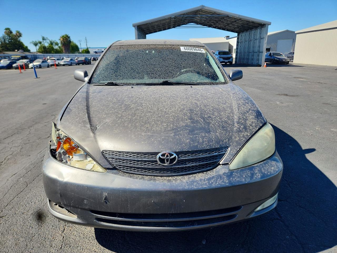 2003 Toyota Camry Xle V6 Серый vin: 4T1BF30K83U548203