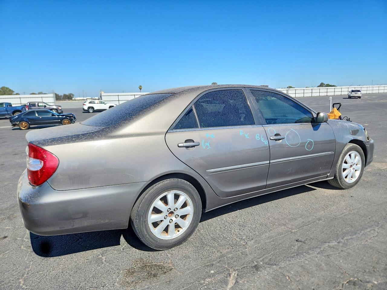 2003 Toyota Camry Xle V6 Серый vin: 4T1BF30K83U548203