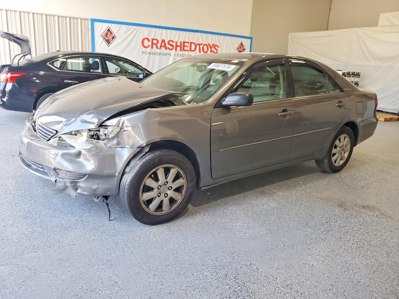 2003 Toyota Camry Xle V6 Gray vin: 4T1BF30K83U552834