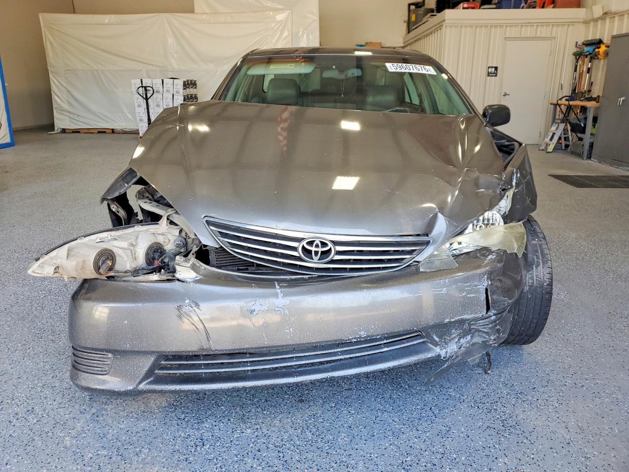 2003 Toyota Camry Xle V6 Gray vin: 4T1BF30K83U552834