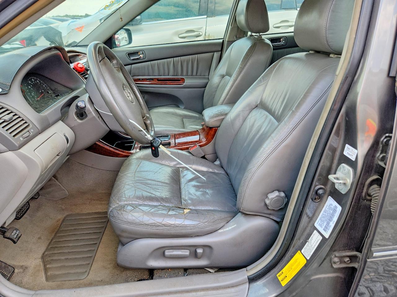 2003 Toyota Camry Xle V6 Gray vin: 4T1BF30K83U552834