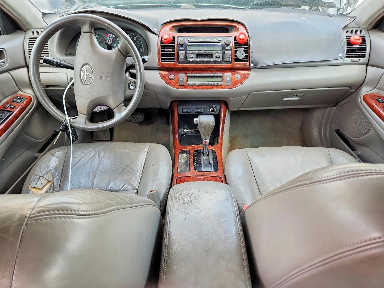 2003 Toyota Camry Xle V6 Gray vin: 4T1BF30K83U552834