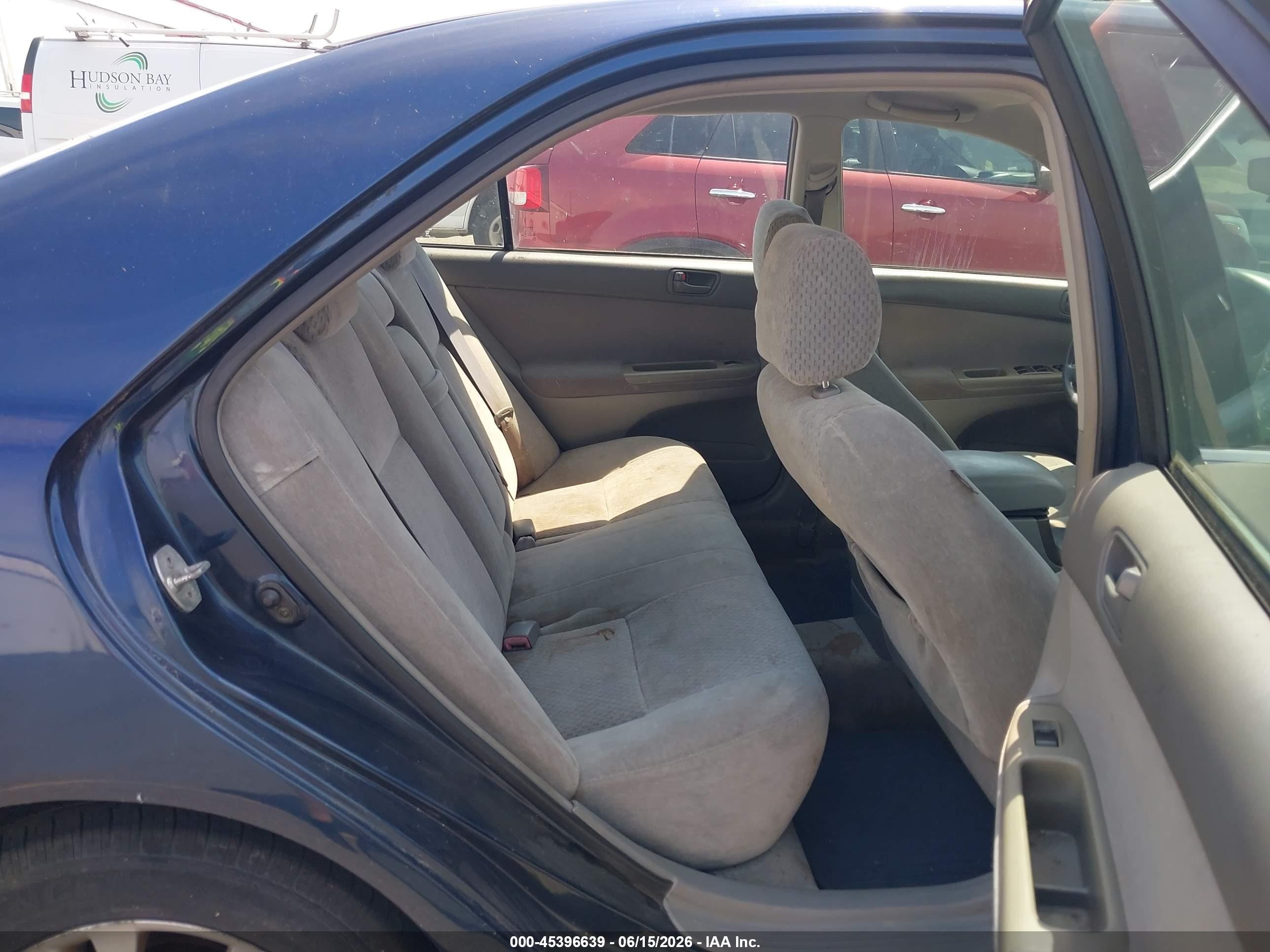 2004 Toyota Camry Le V6 Синий vin: 4T1BF30K84U064551