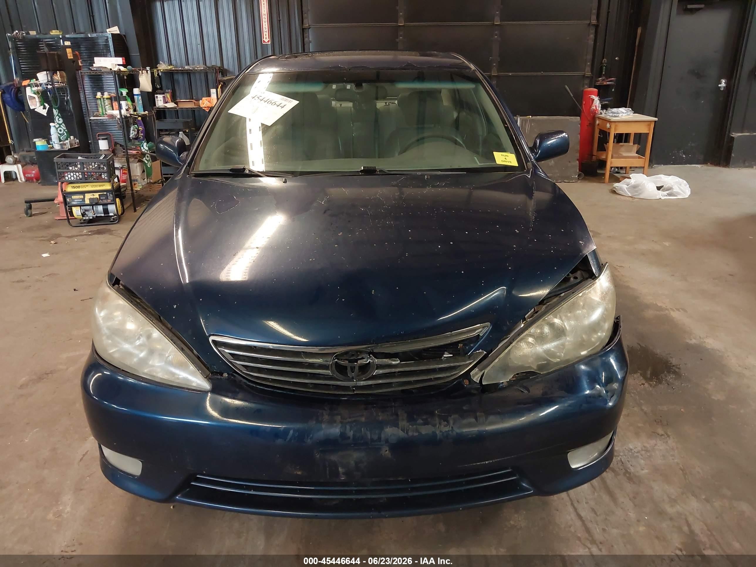 2005 Toyota Camry Xle V6 Dark Blue vin: 4T1BF30K85U105441