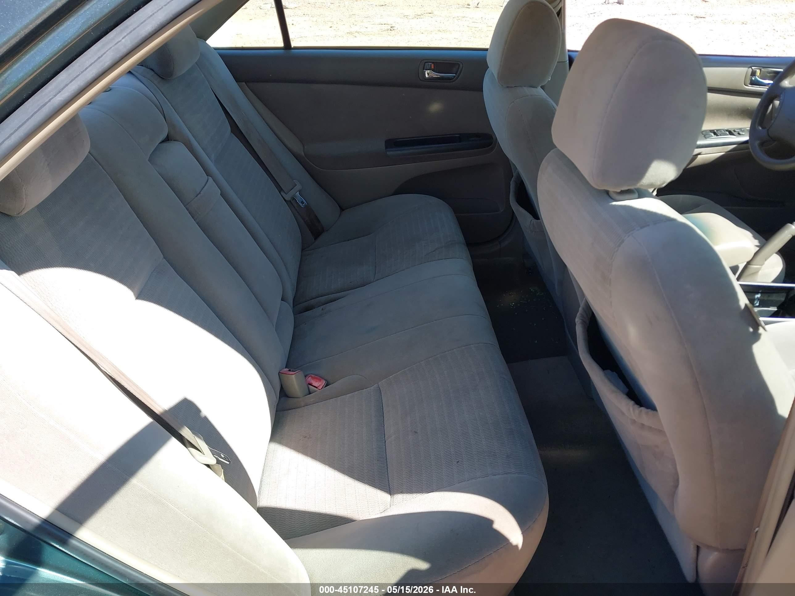2005 Toyota Camry Le V6 Зеленый vin: 4T1BF30K85U110820