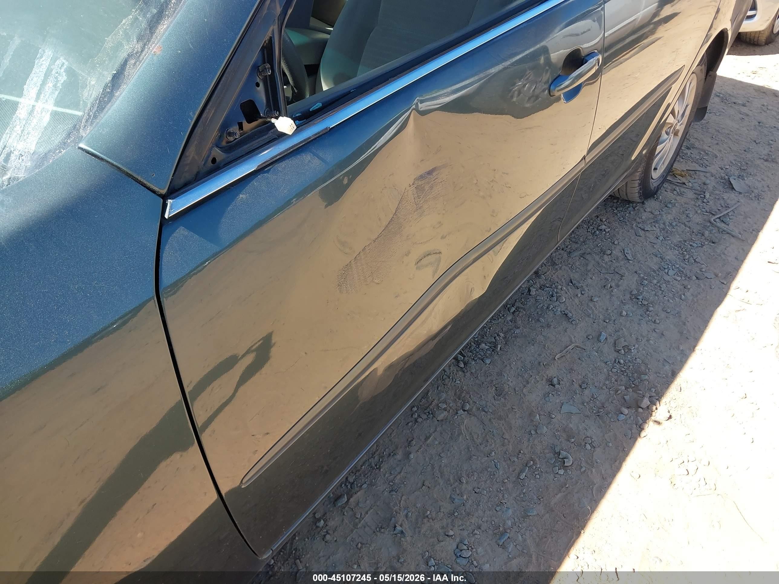 2005 Toyota Camry Le V6 Зеленый vin: 4T1BF30K85U110820
