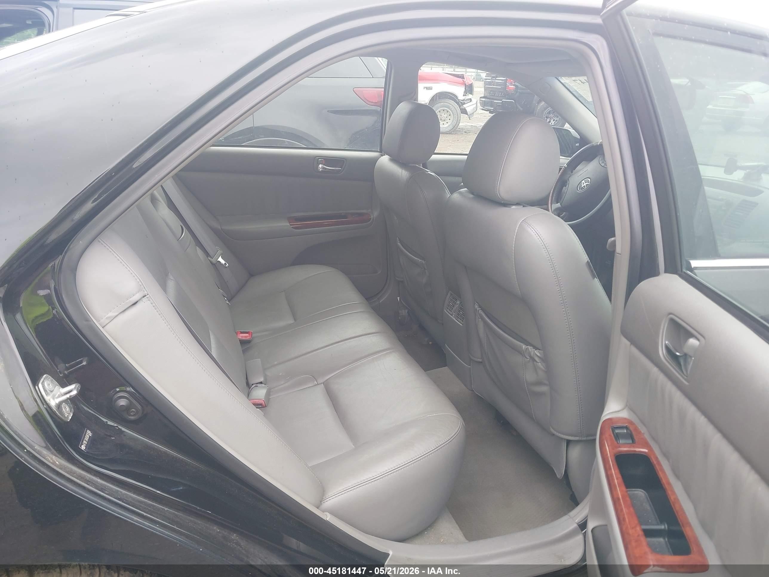 2005 Toyota Camry Xle V6 Black vin: 4T1BF30K85U615160