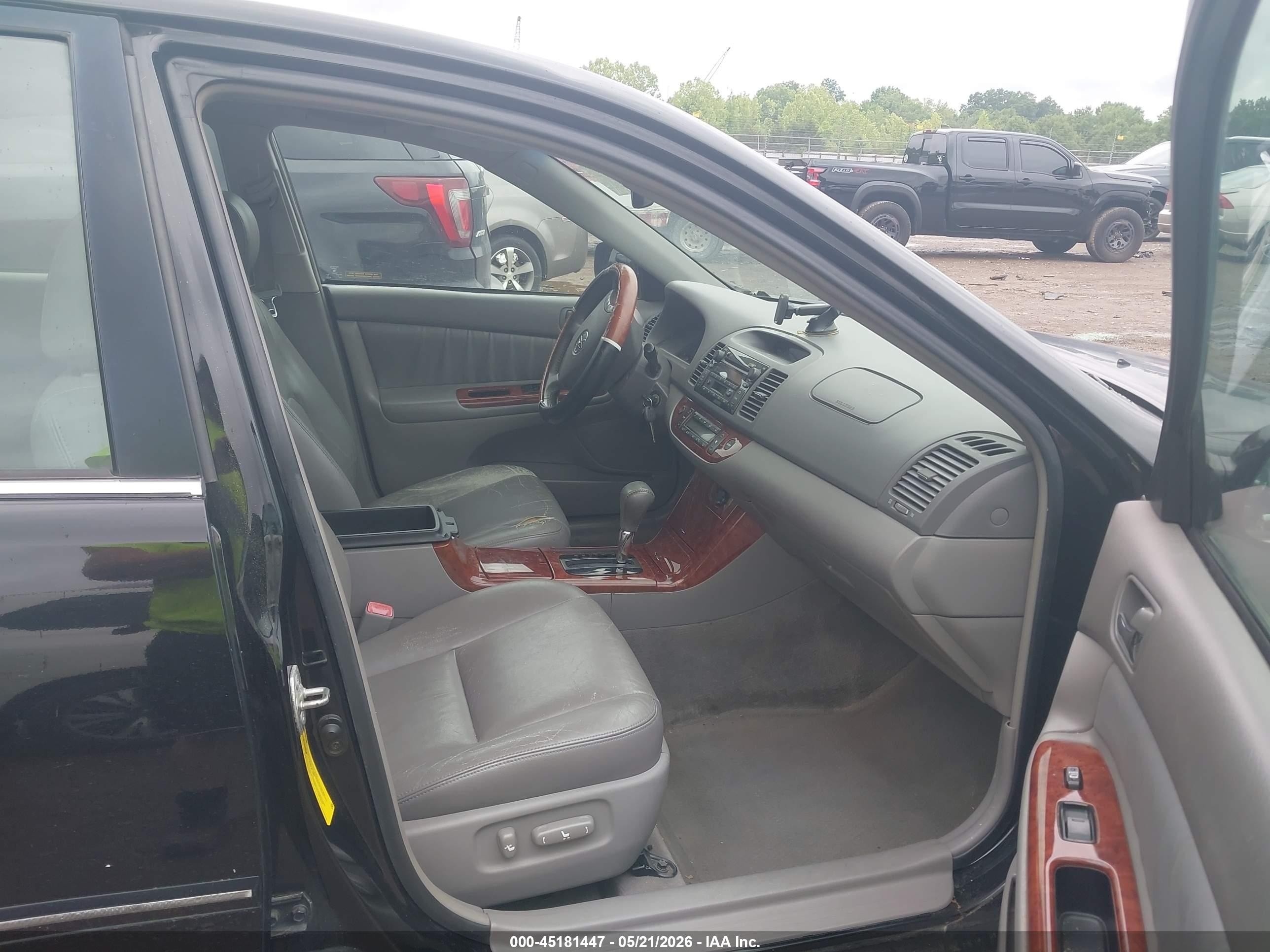 2005 Toyota Camry Xle V6 Black vin: 4T1BF30K85U615160