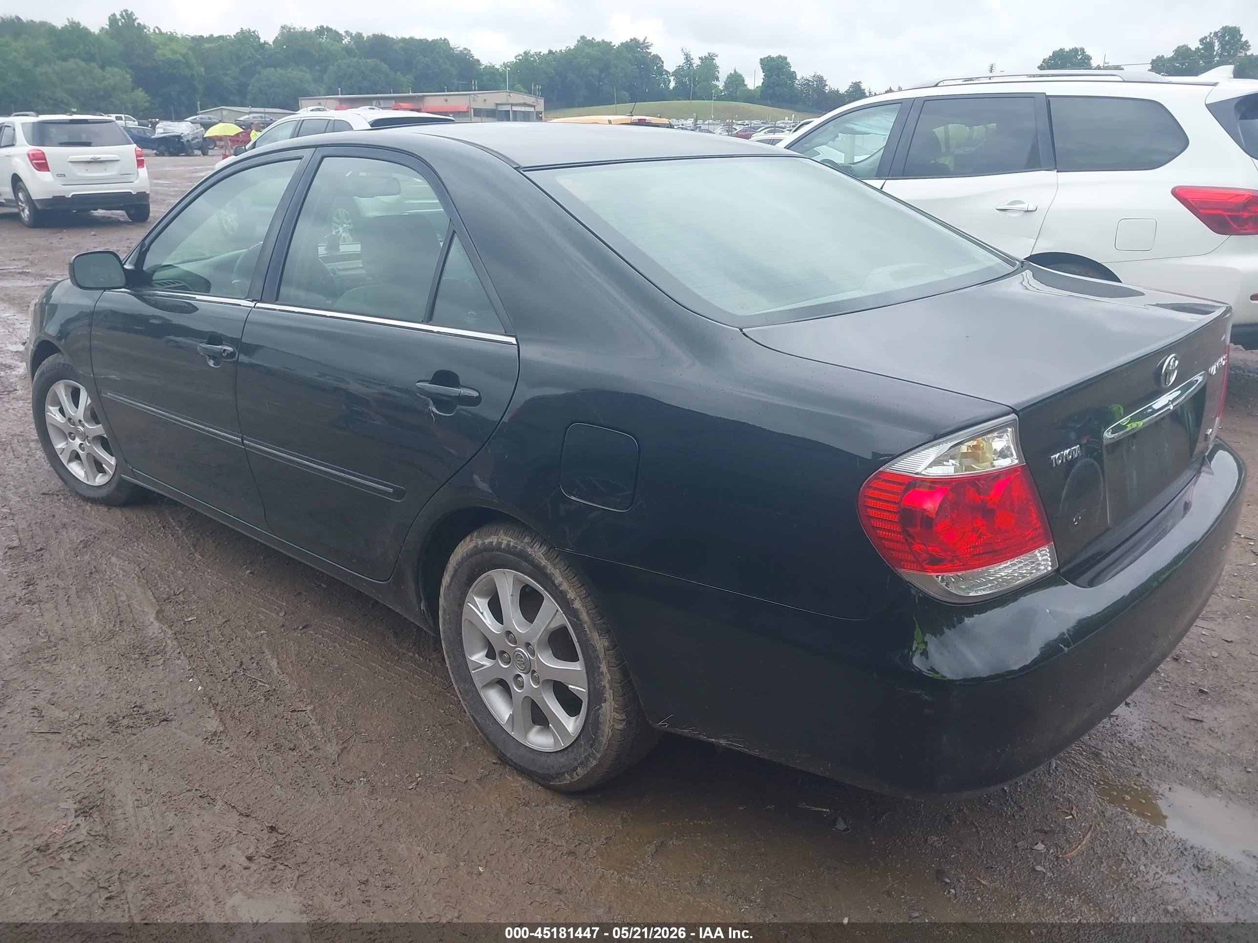 2005 Toyota Camry Xle V6 Black vin: 4T1BF30K85U615160