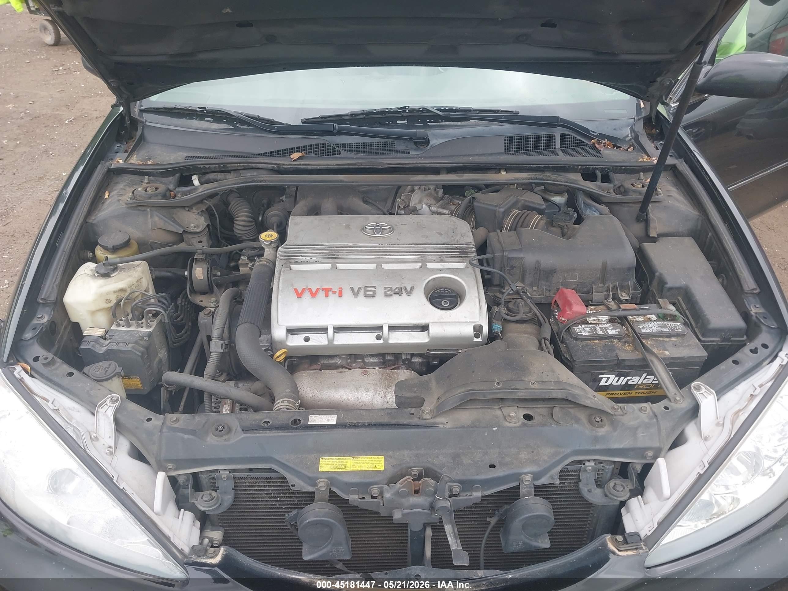 2005 Toyota Camry Xle V6 Black vin: 4T1BF30K85U615160