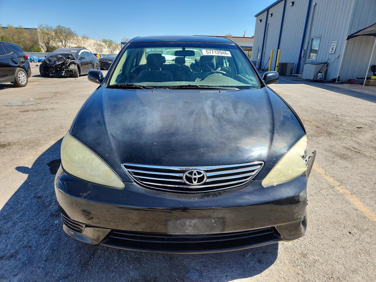 2006 Toyota Camry Le V6 Black vin: 4T1BF30K86U111113
